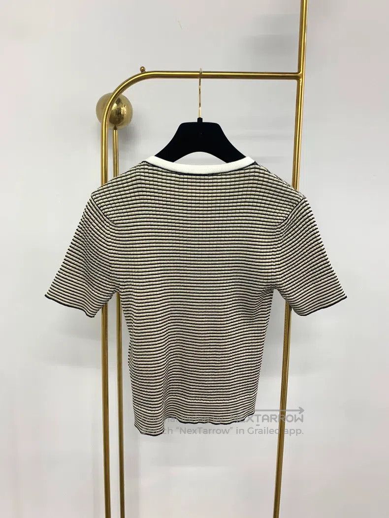 Valentino Valentino Striped knit short sleeves Size M / US 6-8 / IT 42-44 - 3 Thumbnail
