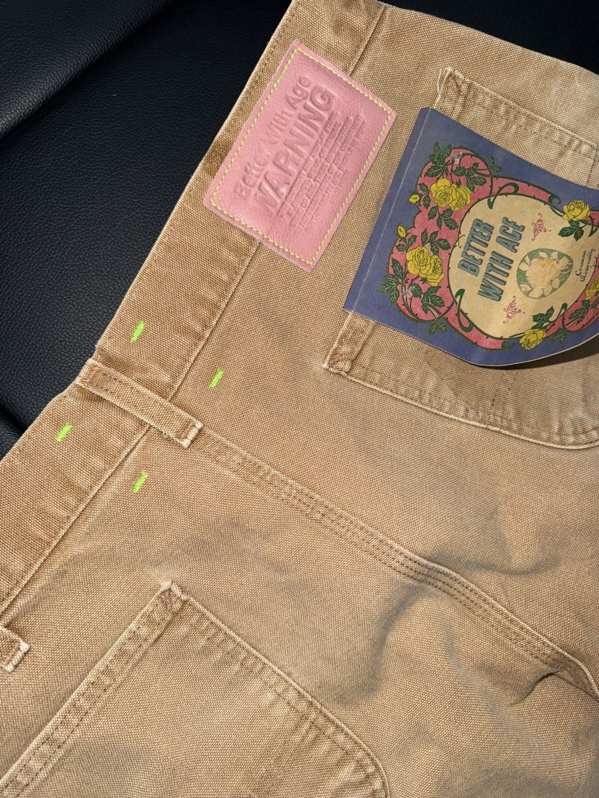 Better With Age Better with age logo jeans Size US 36 / EU 52 - 4 Thumbnail