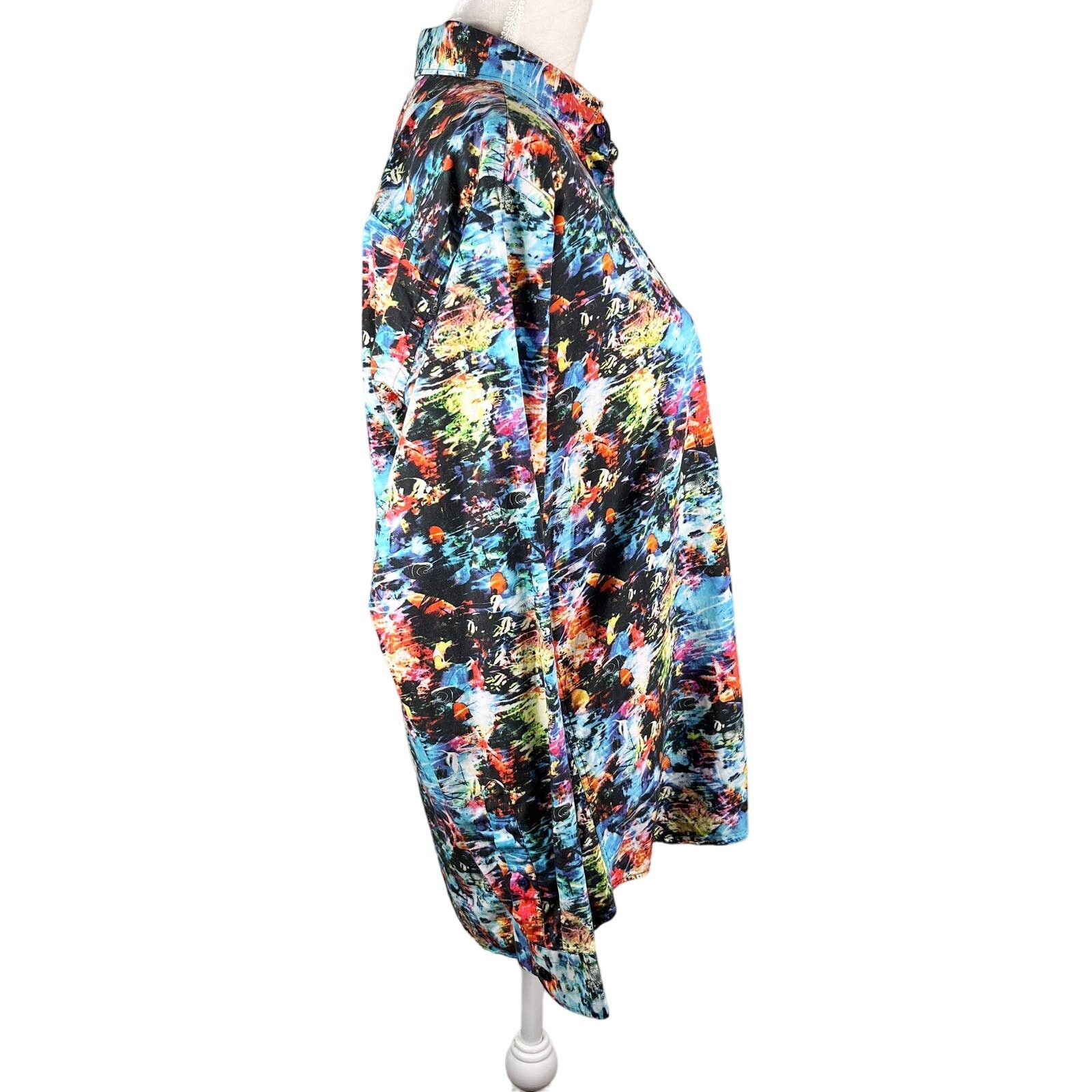 Jared Lang Jared Lang Button Down Shirt Tropical Fish Large Vacation Size L / US 10 / IT 46 - 6 Thumbnail