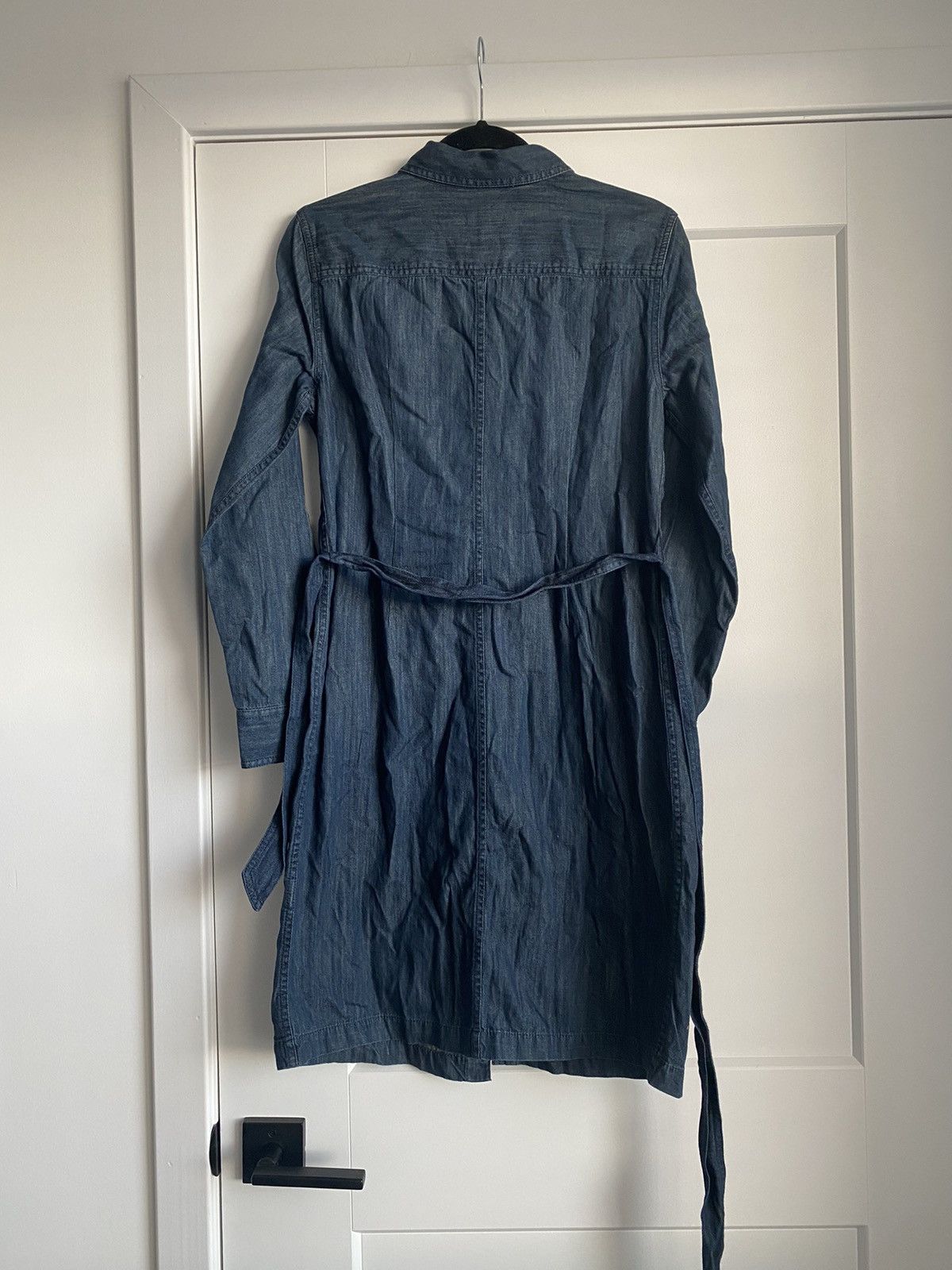 Talbots Talbots Sz6Long Roll Tab Sleeve denim tie waist Dress NWT Size M / US 6-8 / IT 42-44 - 11 Thumbnail