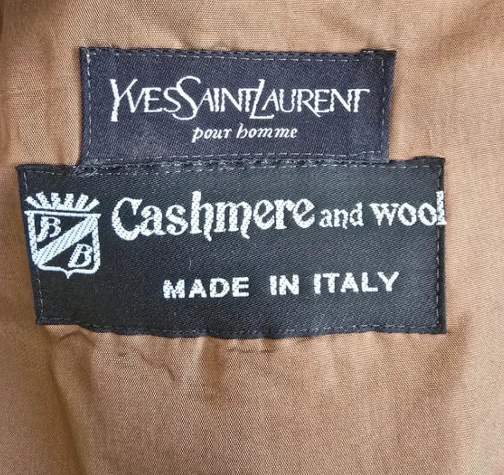Yves Saint Laurent Yves Saint Laurent Coat Jacket Double Breasted Trench EX0219 Size US L / EU 52-54 / 3 - 2 Thumbnail