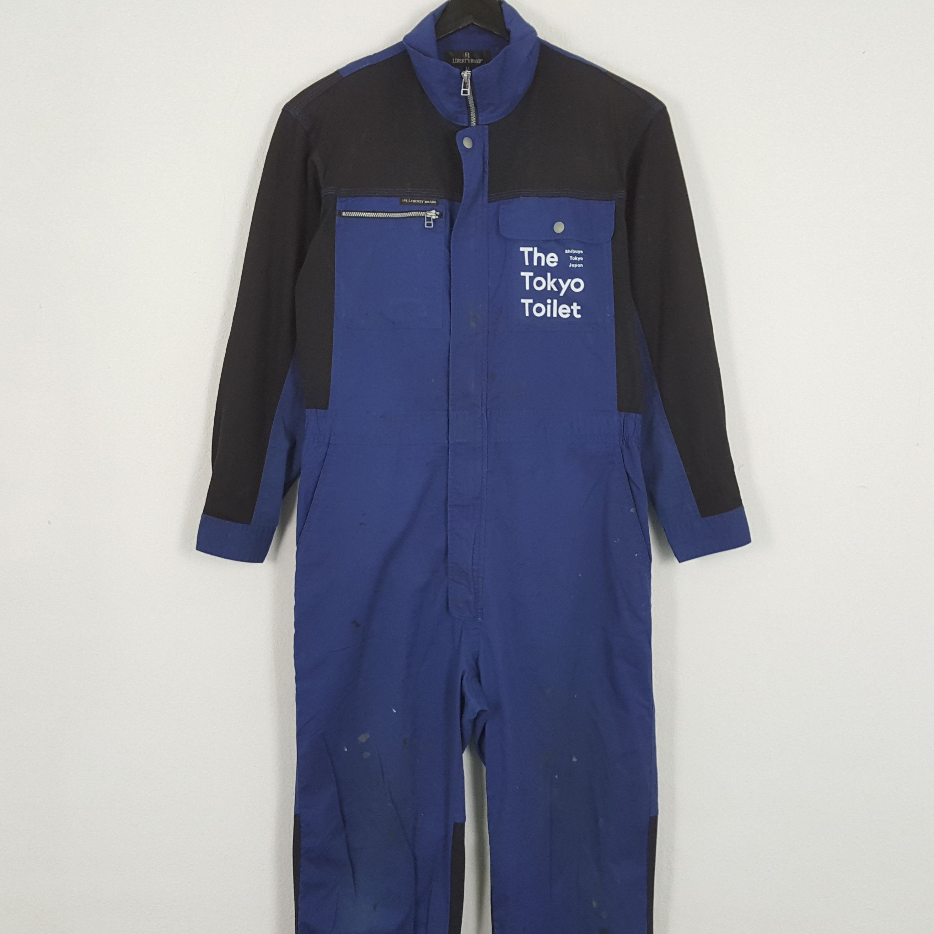 Japanese Brand × Vintage THE TOKYO TOILET Japanese Style Custom Art Coverall Jacket Size US L / EU 52-54 / 3 - 5 Thumbnail