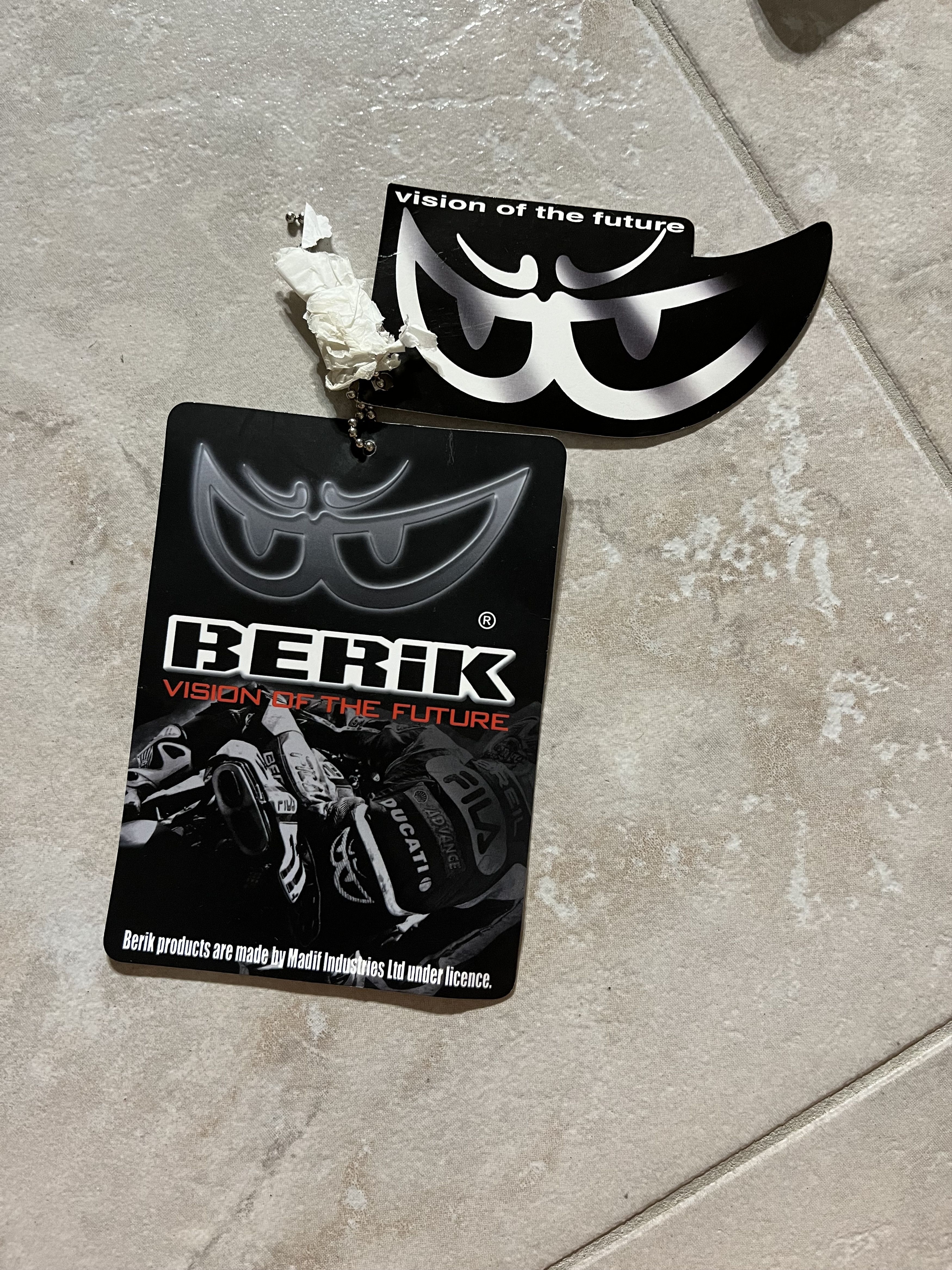 Other Berik Biker Leather Jacket Size US XL / EU 56 / 4 - 7 Thumbnail