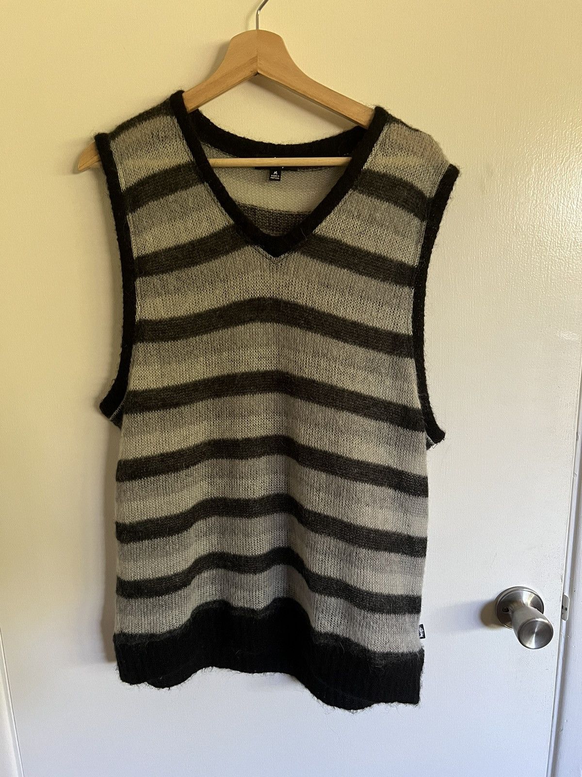 Stussy Stüssy striped knit sweater vest | Grailed