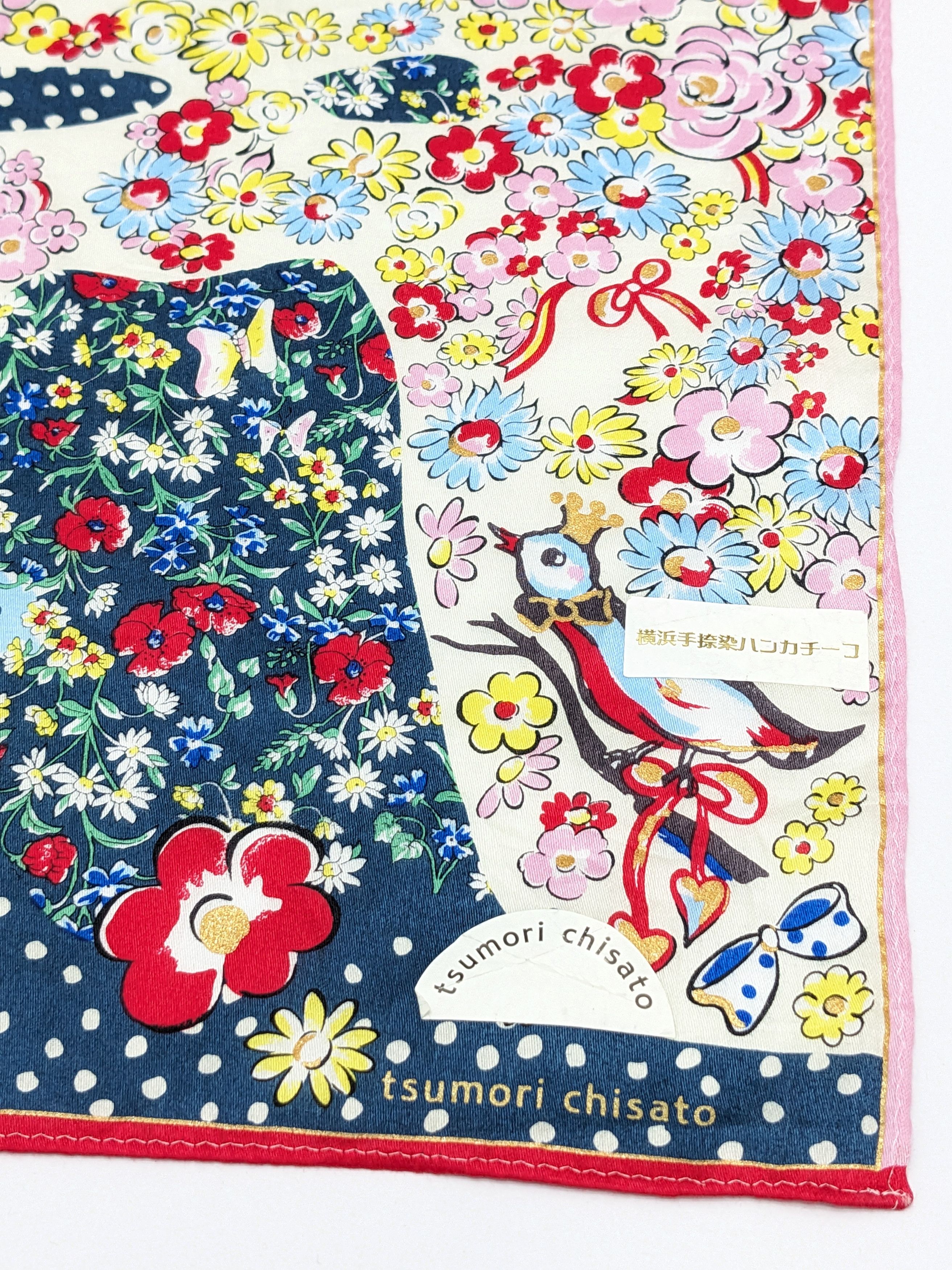 Tsumori Chisato Tsumori Chisato Mount Fuji Love Happy Bird Floral Size ONE SIZE - 3 Thumbnail