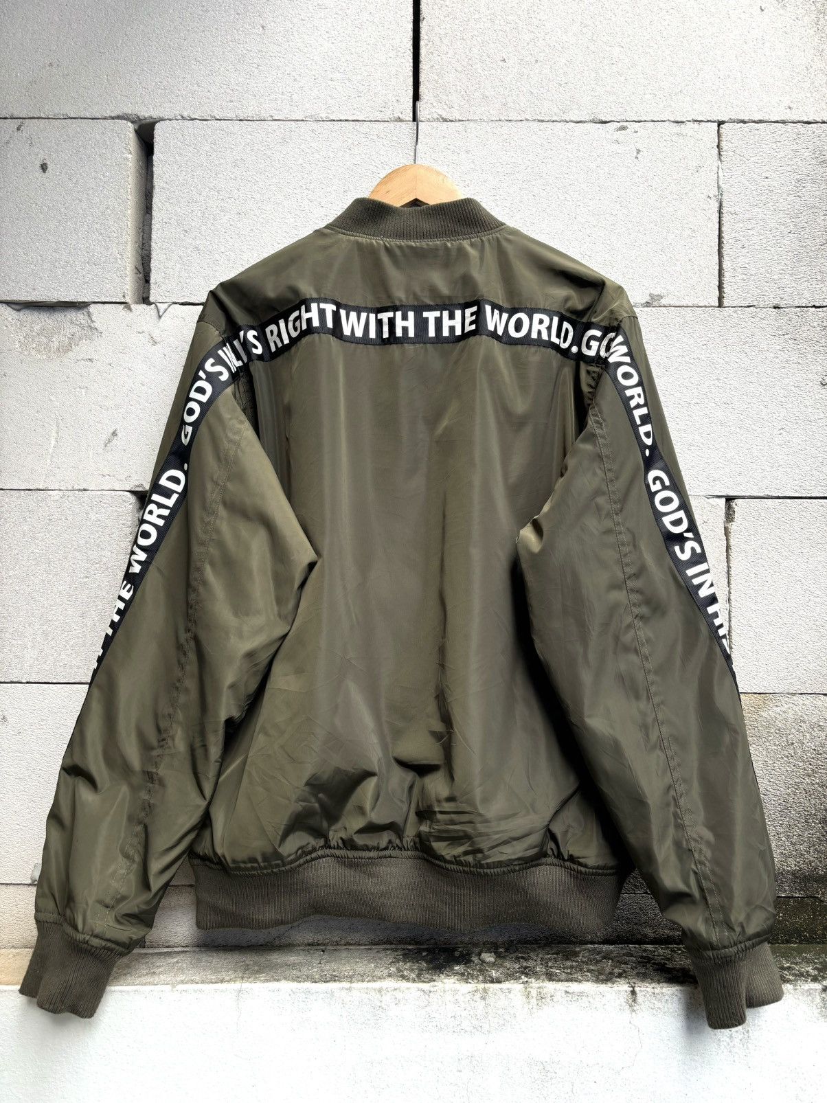 Anime Alpha Industries NERV Evangelion Bomber Jacket TOKYO ANIME Size US L / EU 52-54 / 3 - 8 Thumbnail