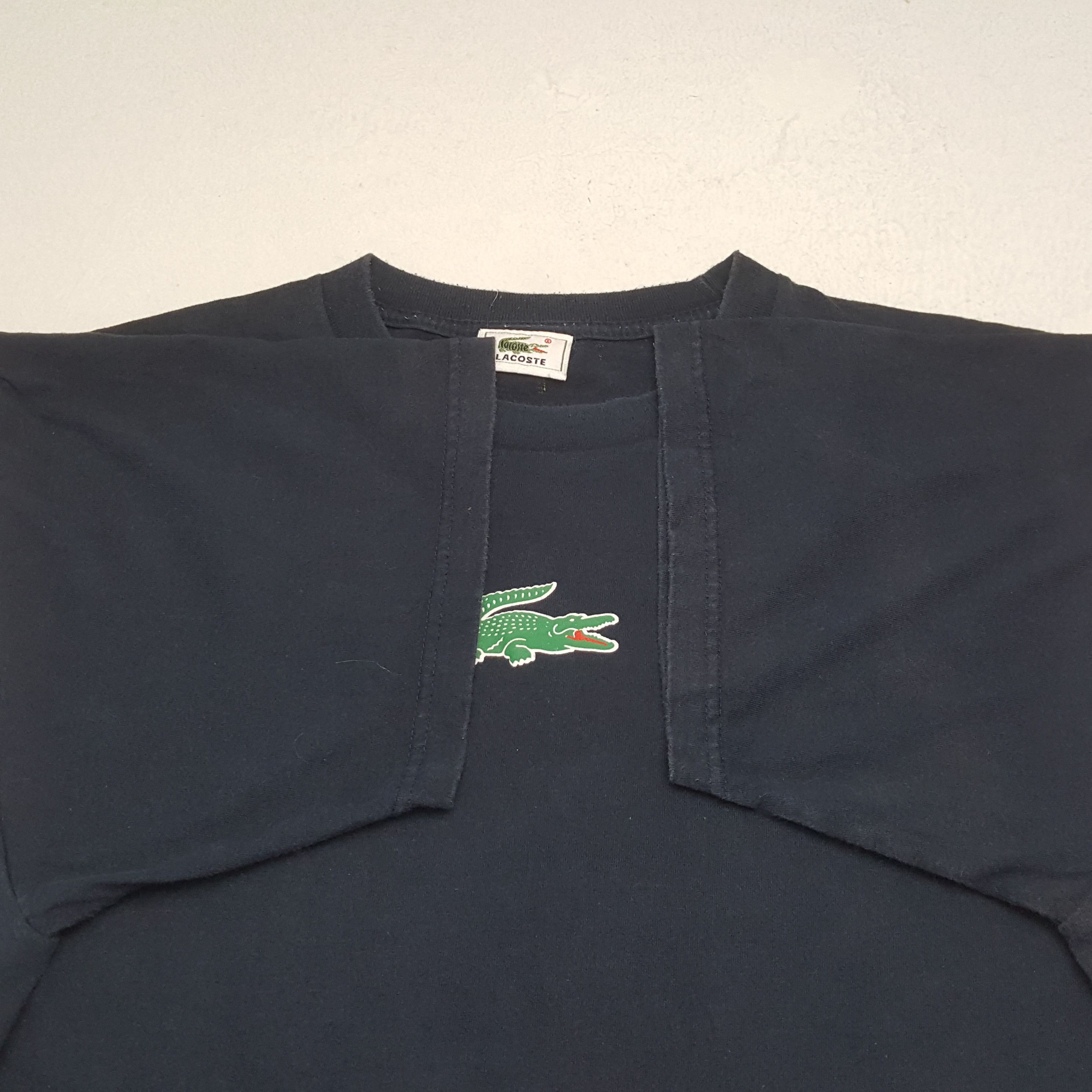 Lacoste Lacoste Logo Spellout Design Tshirt RR24 Size US L / EU 52-54 / 3 - 6 Thumbnail