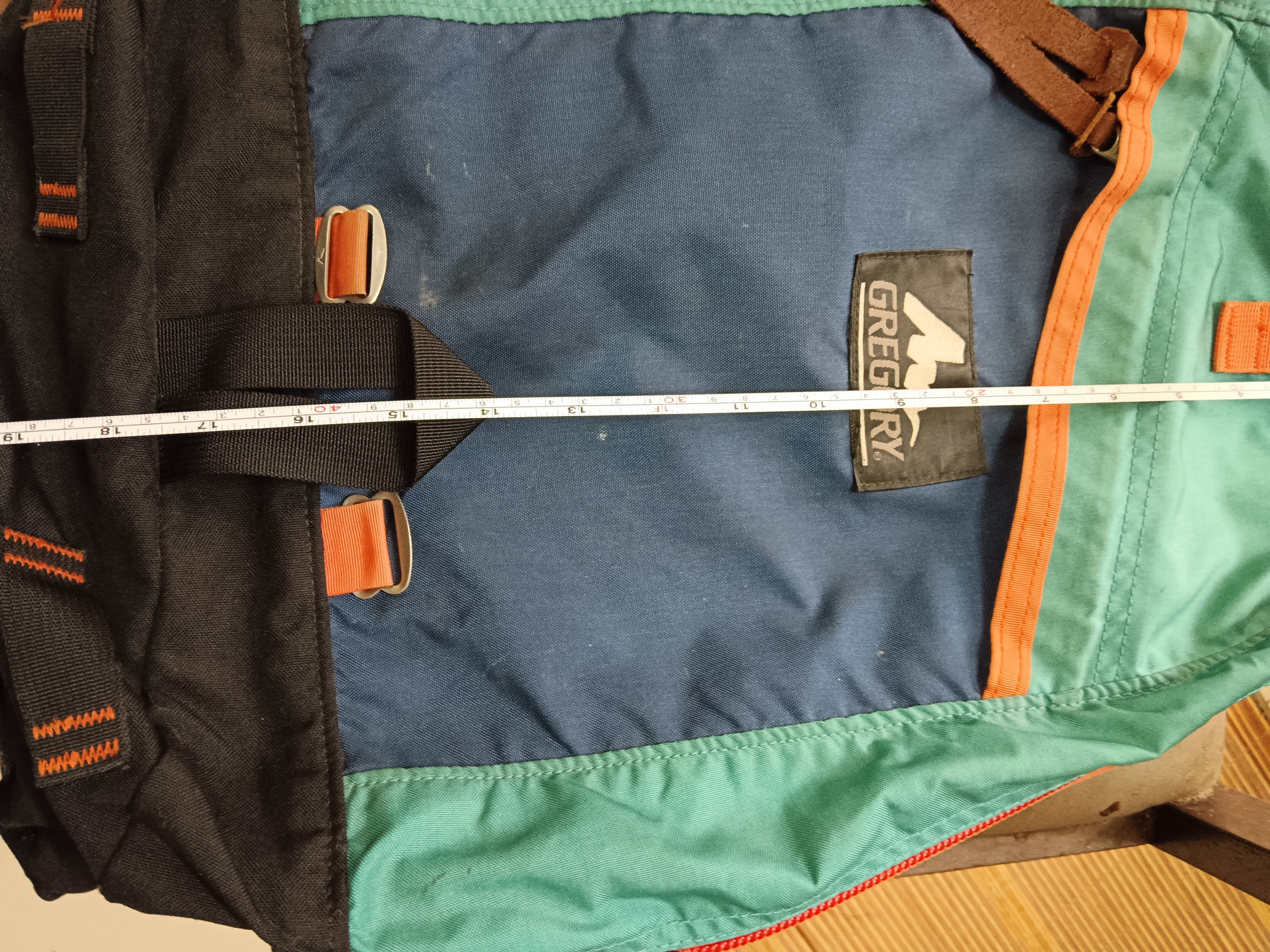 Gregory × Vintage Gregory Two Tone Bagpack Silver Tag Size ONE SIZE - 8 Thumbnail