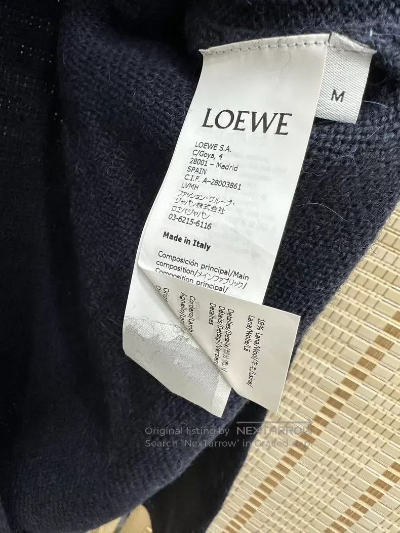 Loewe Loewe Long-sleeve black wool sweater Size US M / EU 48-50 / 2 - 4 Thumbnail