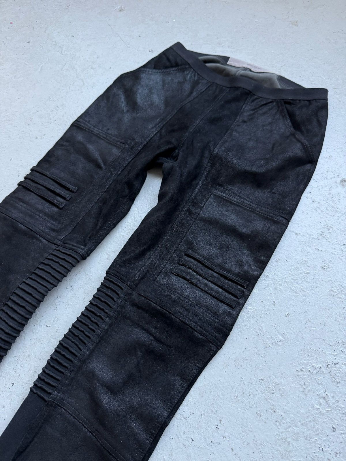 Rick Owens Rick Owens FW15 SPHINX Blistered Lamb Nagakin Leggings Size US 26 / EU 42 - 2 Thumbnail