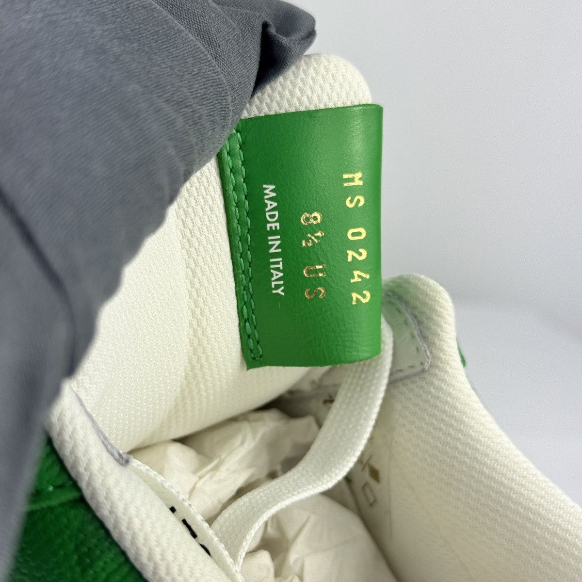 Louis Vuitton x Nike Air Force 1 By Virgil Abloh Green Sneakers Size US 8.5 / EU 41-42 - 9 Thumbnail