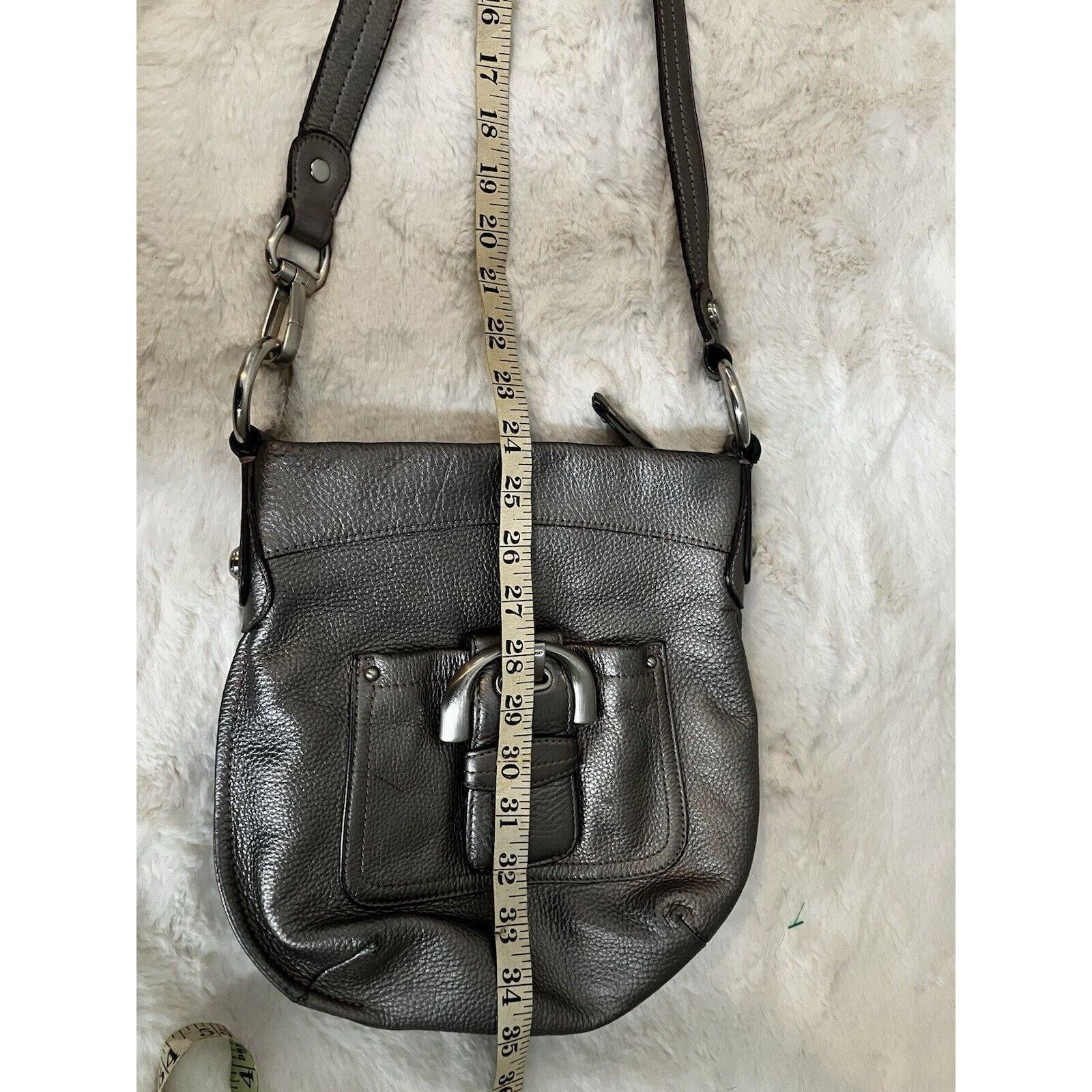 Other B Makowsky Cross Body Shoulder Bag Slim Hobo Purse Leather Size ONE SIZE - 17 Thumbnail