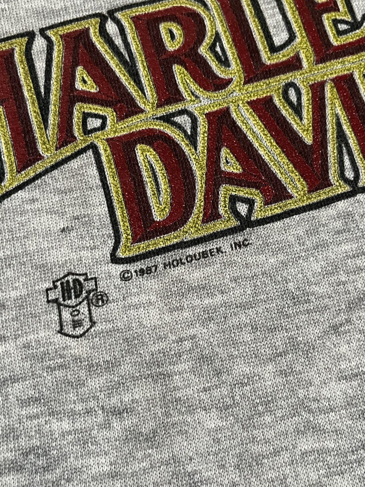 Harley Davidson 1987 Holubek Harley Davidson Rapid City SD Crewneck Size US M / EU 48-50 / 2 - 6 Thumbnail