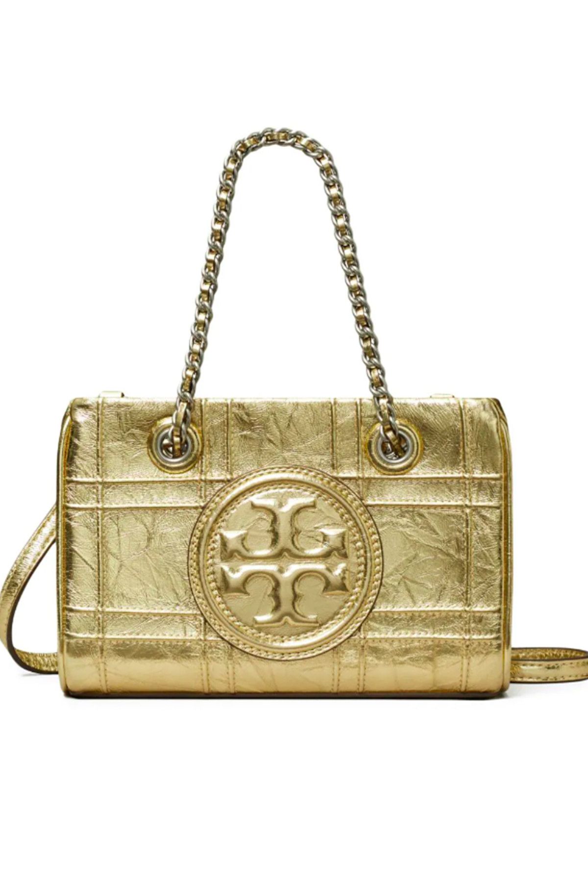 Tory Burch o1s22i1n1024 Size: OS / Fleming Mini Bag in Gold Size ONE SIZE - 1 Thumbnail