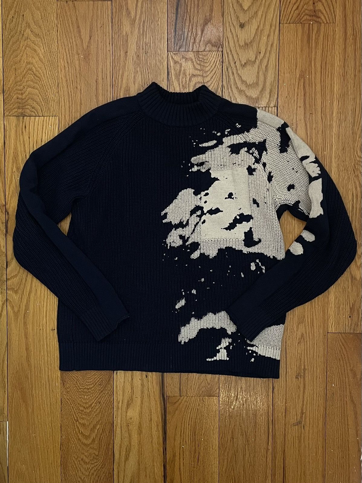 Other Topographic Cross Eyed Moose Sweater Size US M / EU 48-50 / 2 - 1 Thumbnail