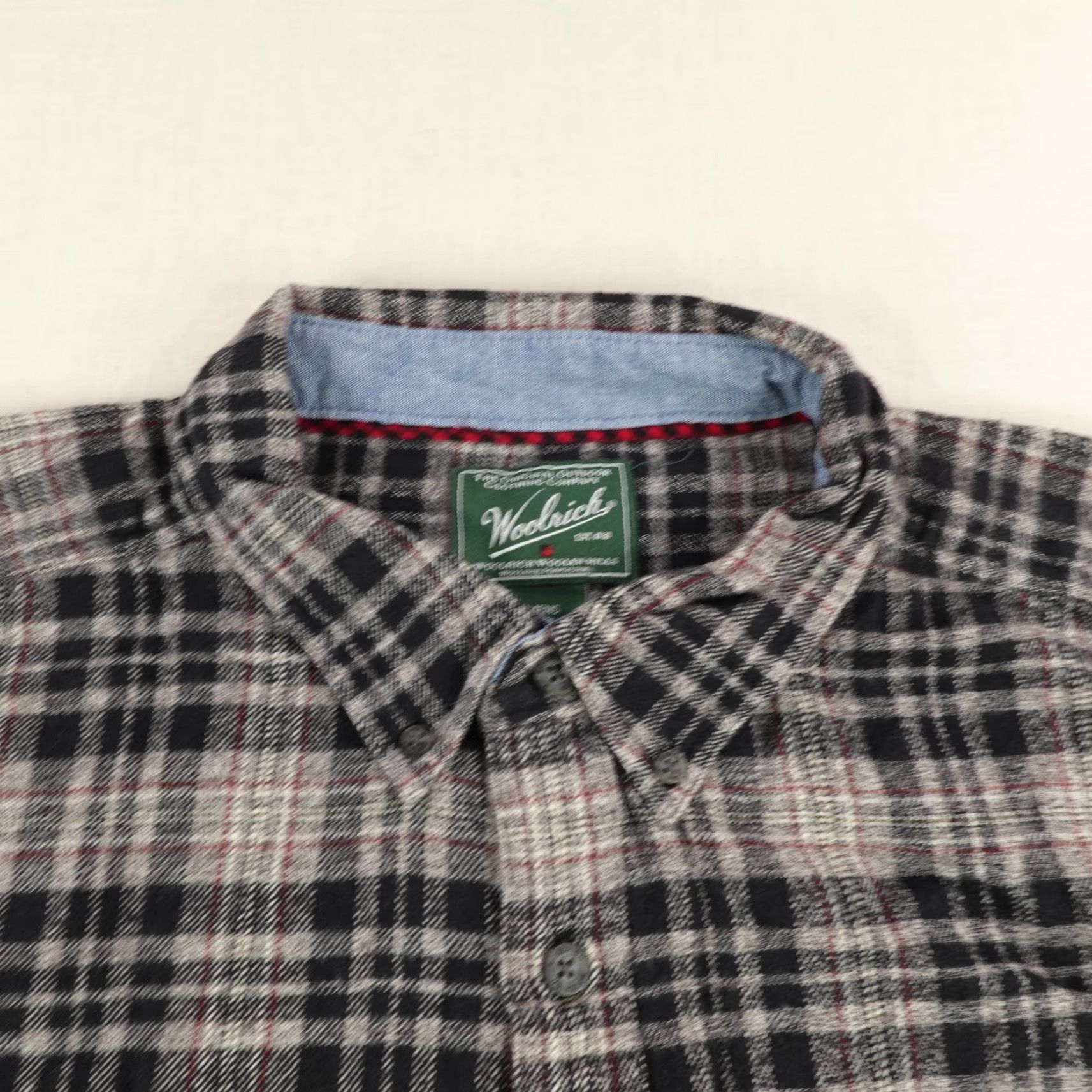 Vintage Woolrich Shirt Men 2XL Black Flannel Button-Up Utility Outdoor Casual Plaid 2XL Mens Size US XXL / EU 58 / 5 - 2 Thumbnail