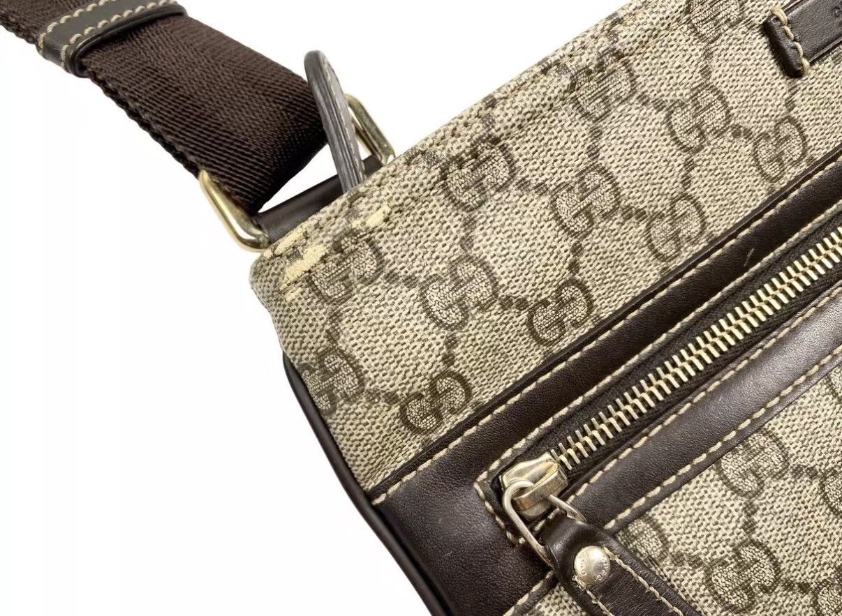 Gucci Gucci Classic GG Monogram Messenger Bag J31 Size ONE SIZE - 4 Thumbnail