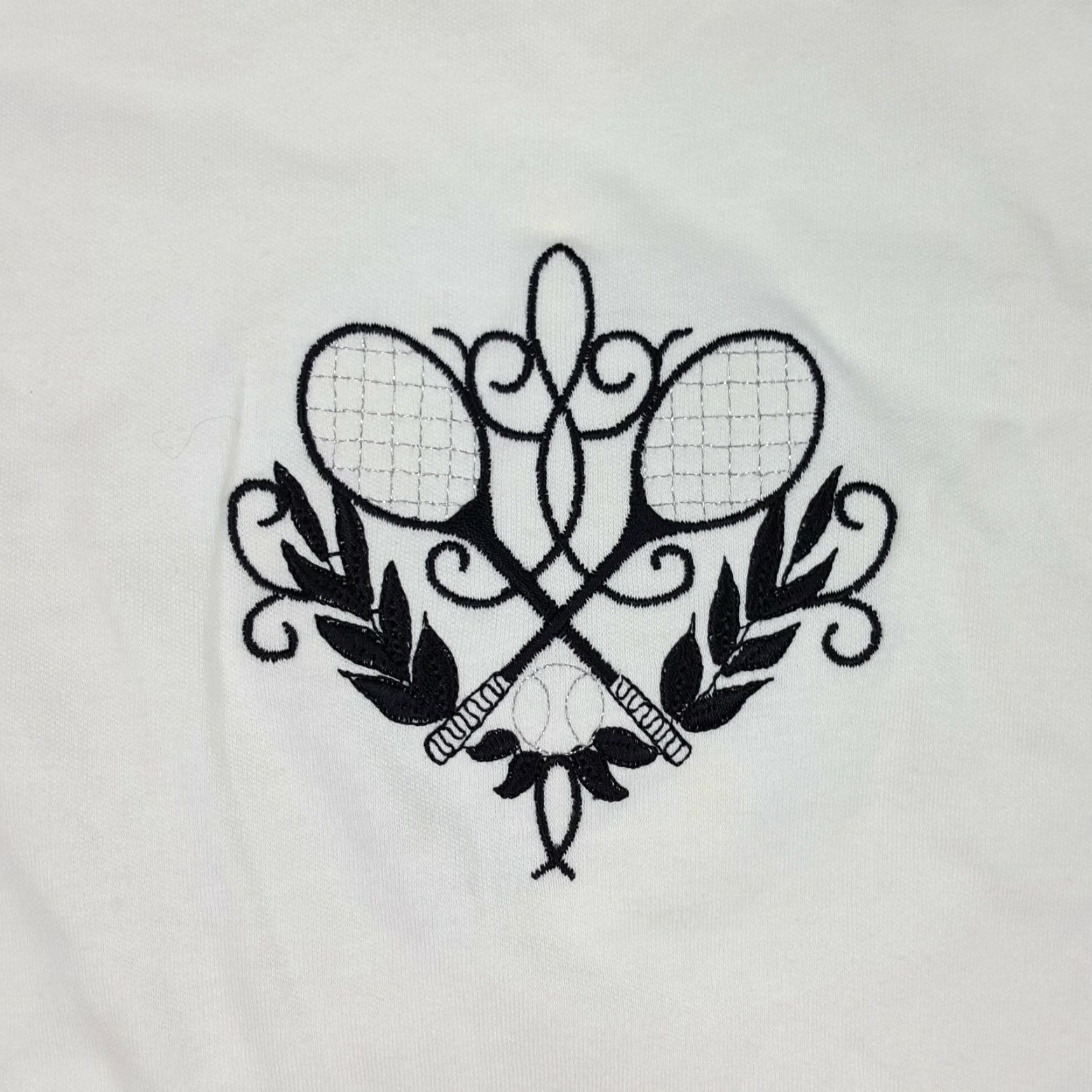 Vintage VINTAGE Darlyn Golf Women T-Shirt White Embroidered Athletic Sports 90s Casual Cap Sleeve Size M USA Size M / US 6-8 / IT 42-44 - 3 Thumbnail
