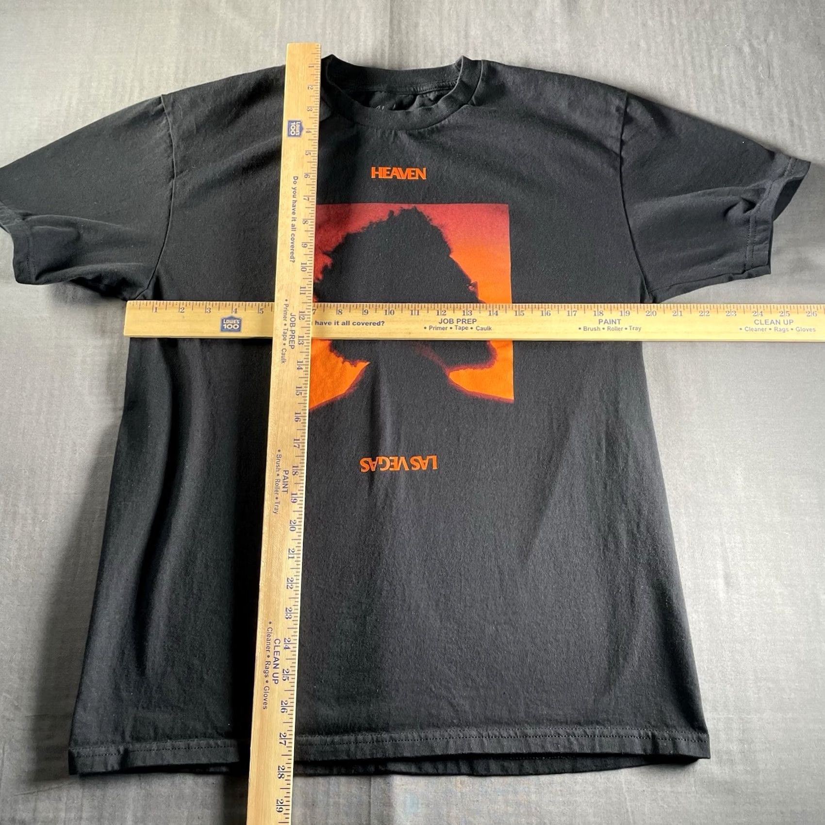 Vintage VINTAGE The Weeknd Shirt Mens L XO The Weekend Heaven Or Las Vegas Black Graphic Print Crew Neck Short Sleeve Music Shirts Mens Black L Size US L / EU 52-54 / 3 - 7 Thumbnail