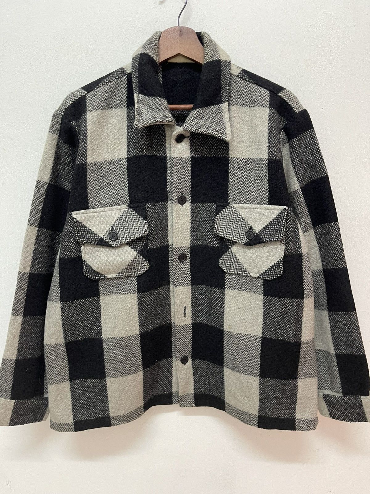Vintage ☠️DEVILOCK TARTAN WOOL JACKET PUNK SPIRITS Size US M / EU 48-50 / 2 - 5 Thumbnail