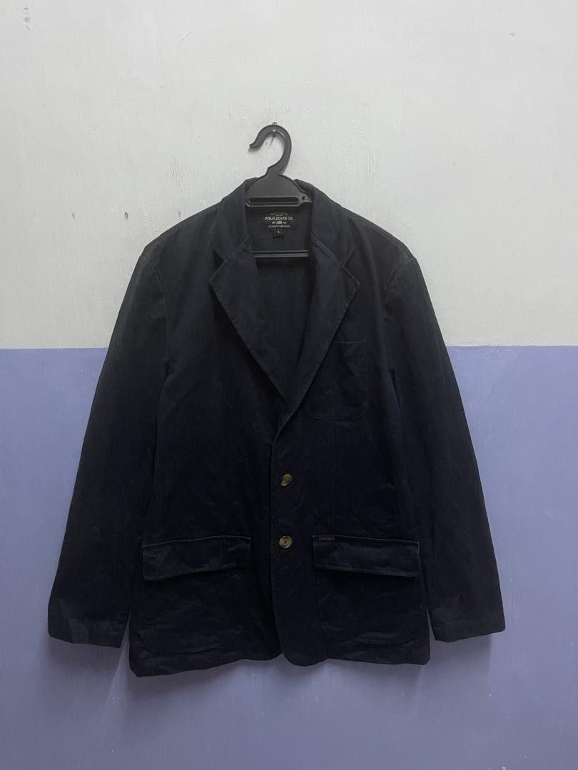 Polo Ralph Lauren Vintage Polo Ralph Lauren Double Collar Jacket Size L / US 10 / IT 46 - 2 Thumbnail