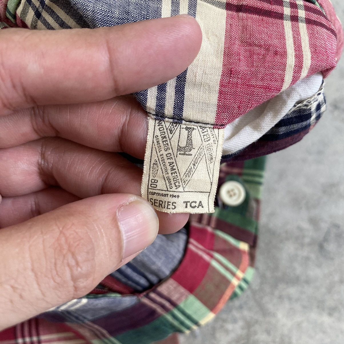 Polo Ralph Lauren Vintage 70’s Polo Ralph Lauren Madras Checks Baggy Trousers Size US 36 / EU 52 - 25 Thumbnail