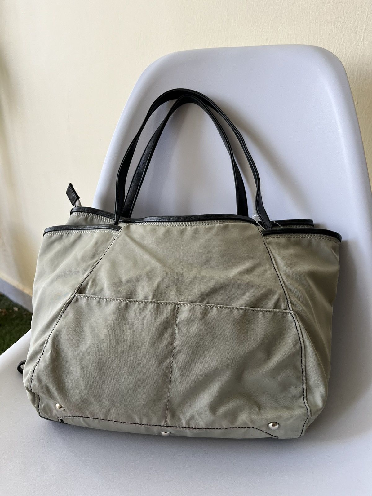 Yohji Yamamoto Y’SACCS by Yohji Yamamoto Nylon Leather Water Proof Size ONE SIZE - 3 Thumbnail