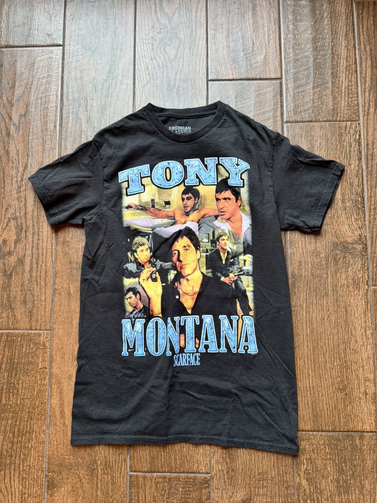 Vintage Vtg Scarface - Collage 3 - Short Sleeve Adult T-Shirt Size M Size US M / EU 48-50 / 2 - 1 Thumbnail