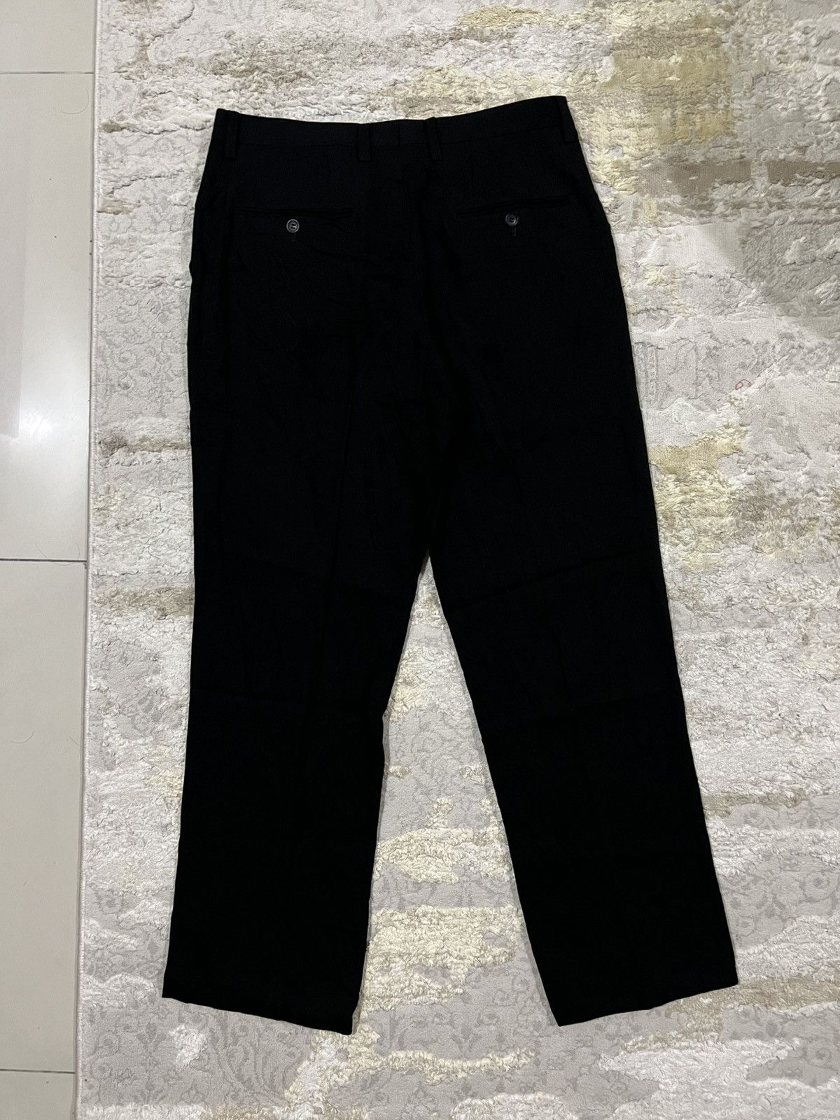 Issey Miyake NEW WITH TAG Issey Miyake Men Gabardine Apocalypse Pants Size US 34 / EU 50 - 6 Thumbnail