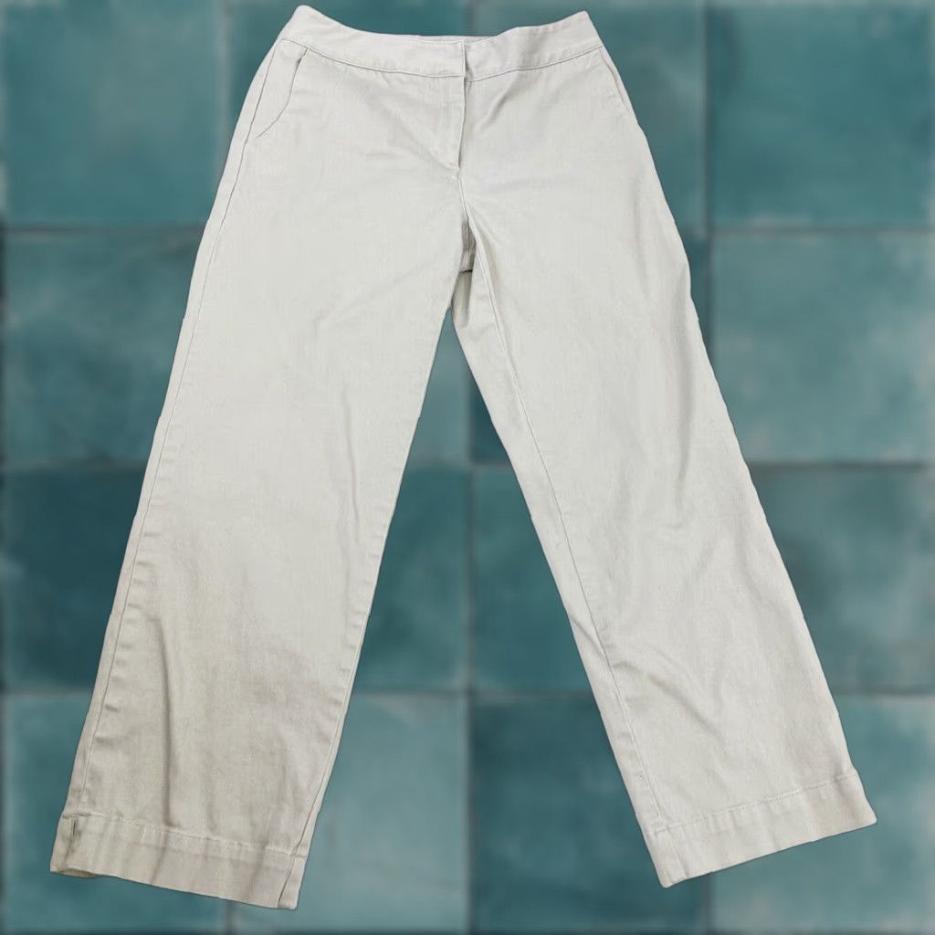 J. Jill J. Jill Pants Womens 2 Tan Khaki Beige Cropped Size 26" / US 2 / IT 38 - 1 Thumbnail