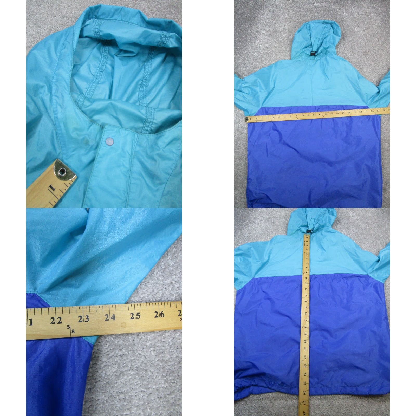 Patagonia VINTAGE Patagonia Jacket Mens Small Blue Windbreaker Anorak Size US S / EU 44-46 / 1 - 9 Thumbnail