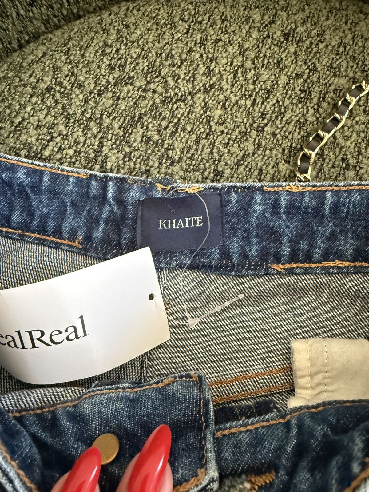 KHAITE Khaite Danielle jeans size 25 Size 25" / US 0 / IT 36 - 5 Thumbnail