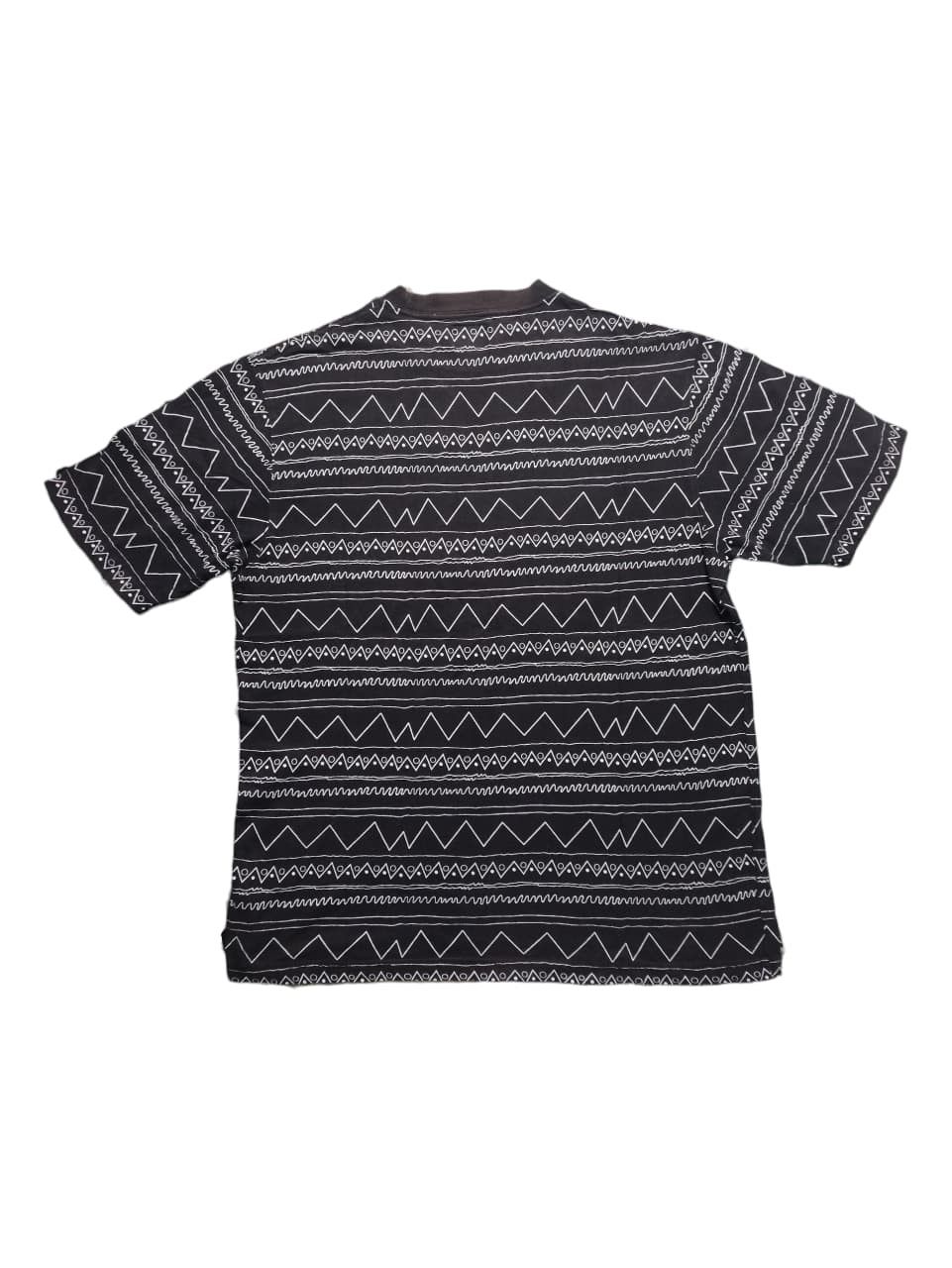Stussy Stussy 00's OLD STUSSY All-Over Print T-Shirt Black Size US M / EU 48-50 / 2 - 2 Thumbnail