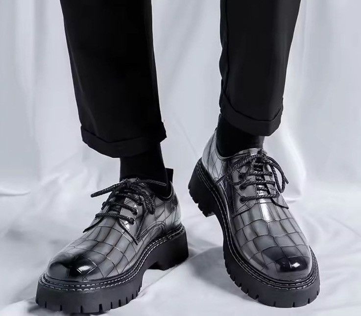 Japanese Brand Casual Classic Oxford Lace Up Loafers Boots Size US 9.5 / EU 42-43 - 6 Thumbnail