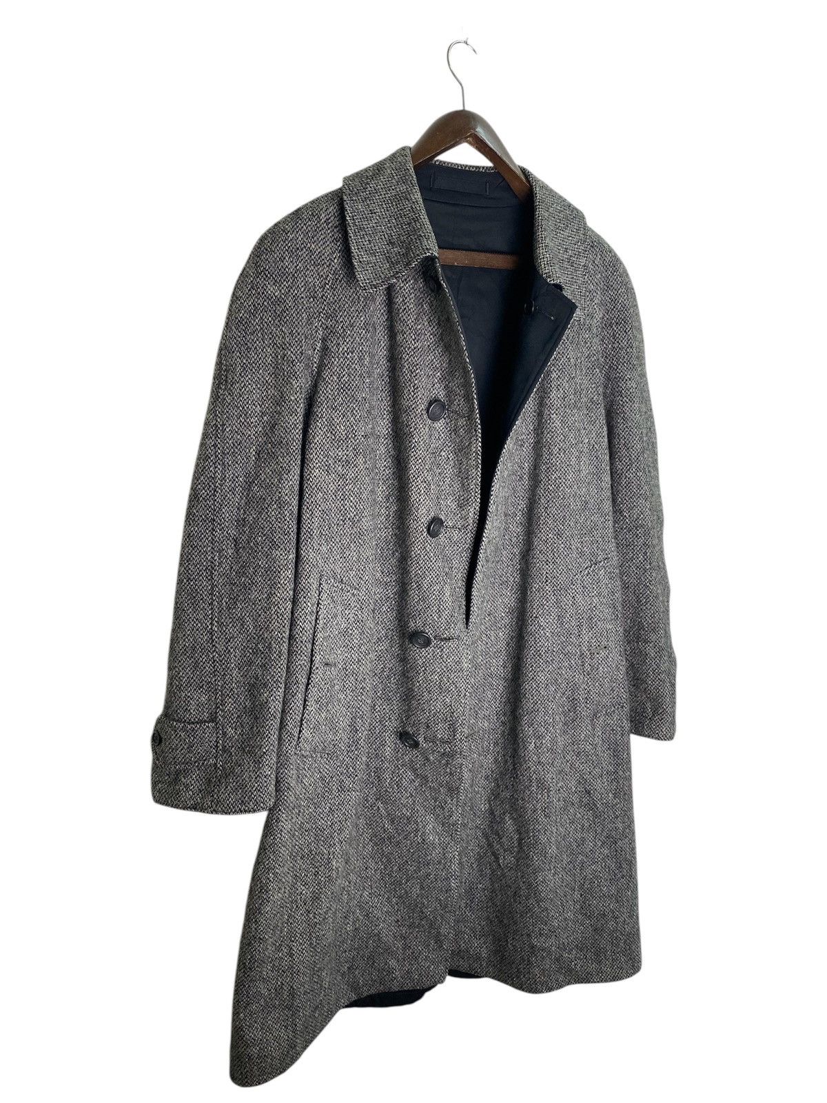 Burberry Rare Vtg Burberrys x Harris Tweed Reversible wool Jacket Size US L / EU 52-54 / 3 - 2 Thumbnail