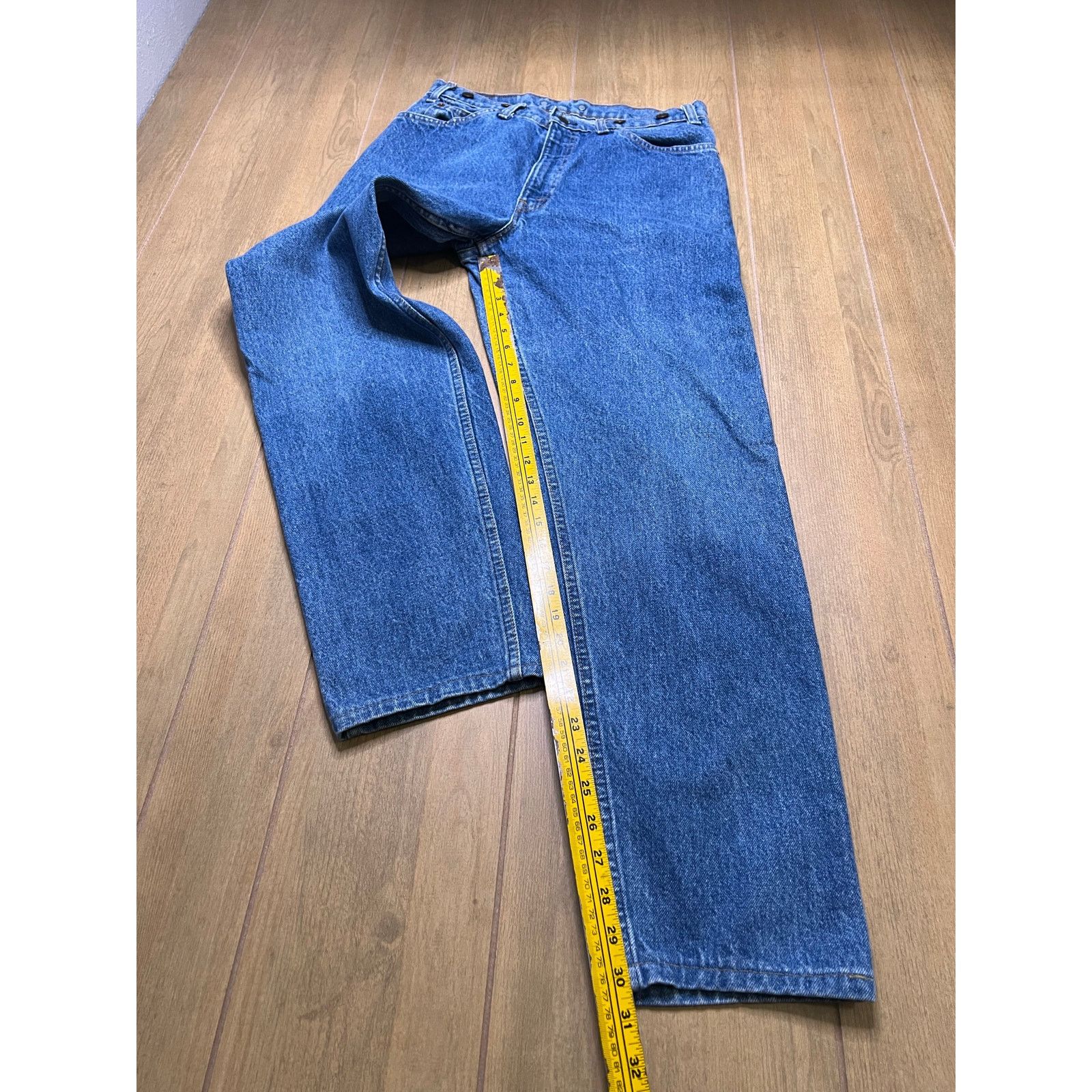 Levi's Vintage Levi’s 40552 Jeans W34 L34 USA Talon 42 Zipper 1980s Size US 34 / EU 50 - 9 Thumbnail