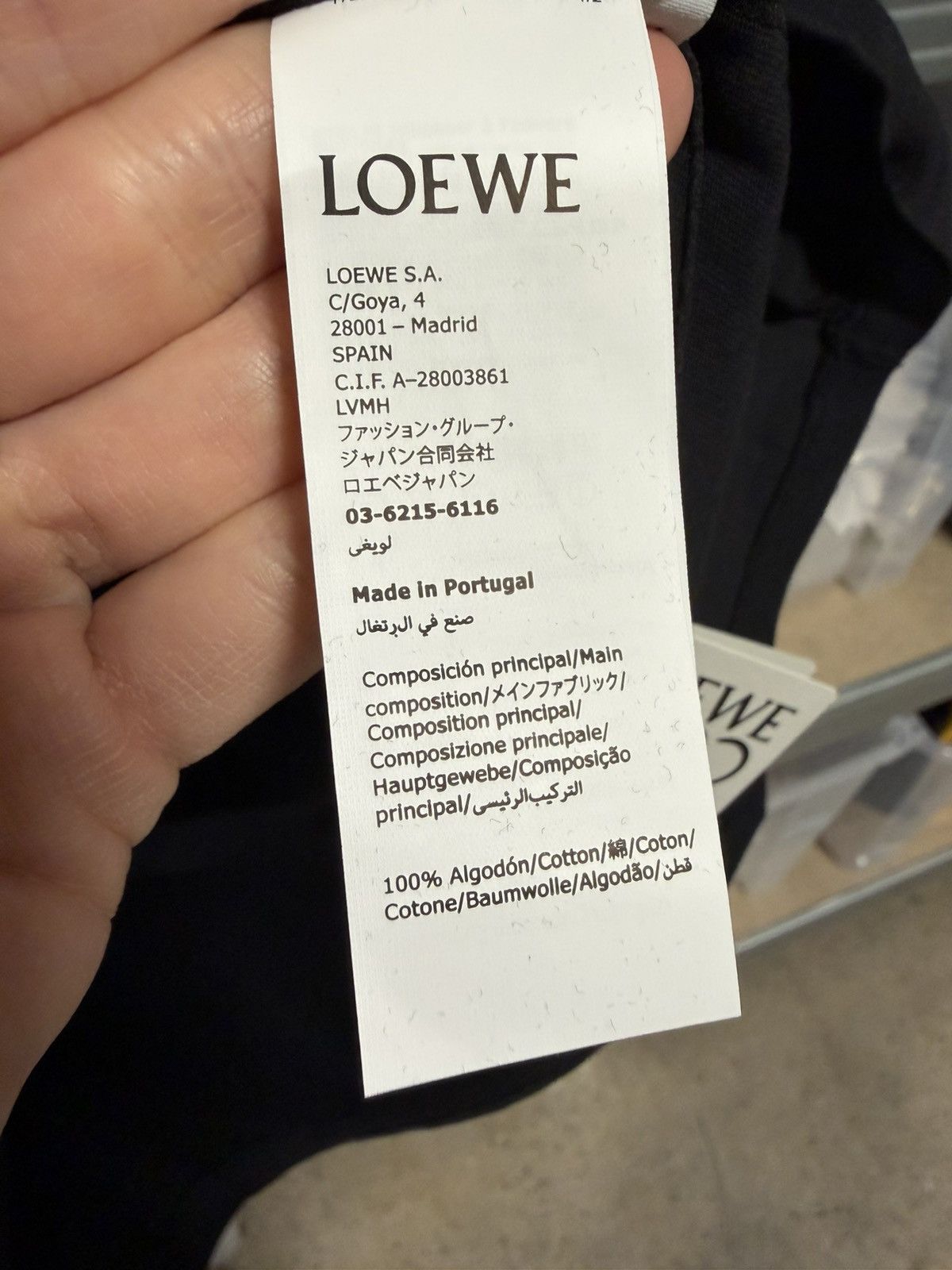 Loewe Loewe Logo Pocket T-Shirt NEW 650$ Size US XL / EU 56 / 4 - 4 Thumbnail