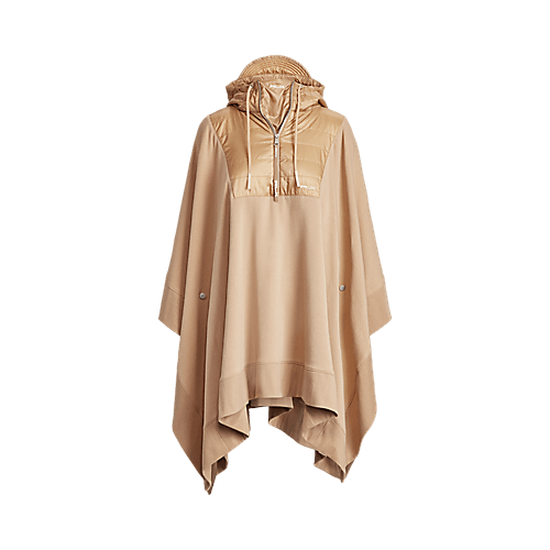 Ralph Lauren RLX Quilted Panel Logo Embroidered Poncho Size S / US 4 / IT 40 - 4 Thumbnail