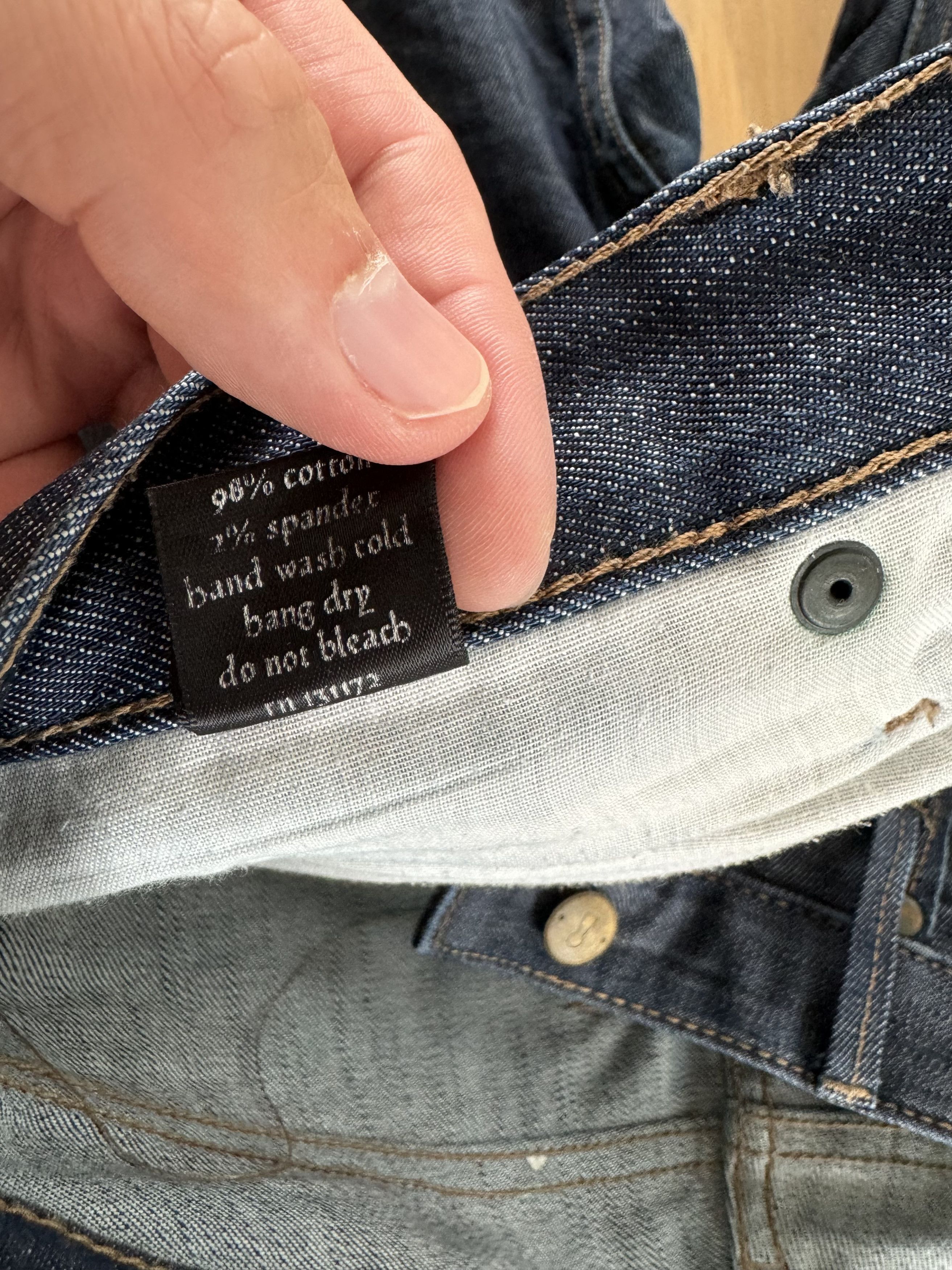THVM THVM Raw Indigo Denim 👖 Size 30x30, nice fades Size US 30 / EU 46 - 9 Thumbnail