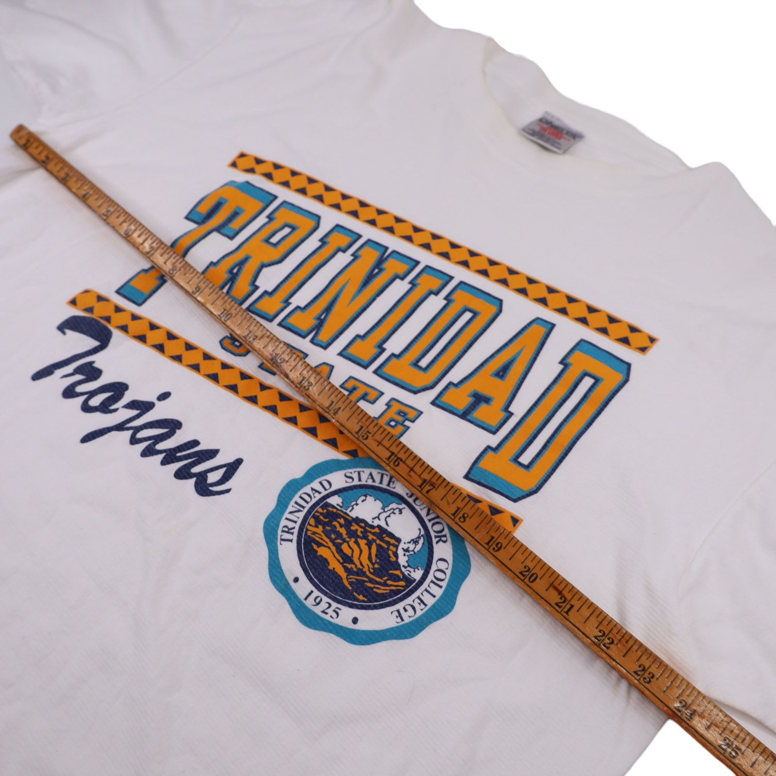 NCAA × Vintage Vintage Trinidad State Trojans Graphic T Shirt Size US XL / EU 56 / 4 - 9 Thumbnail
