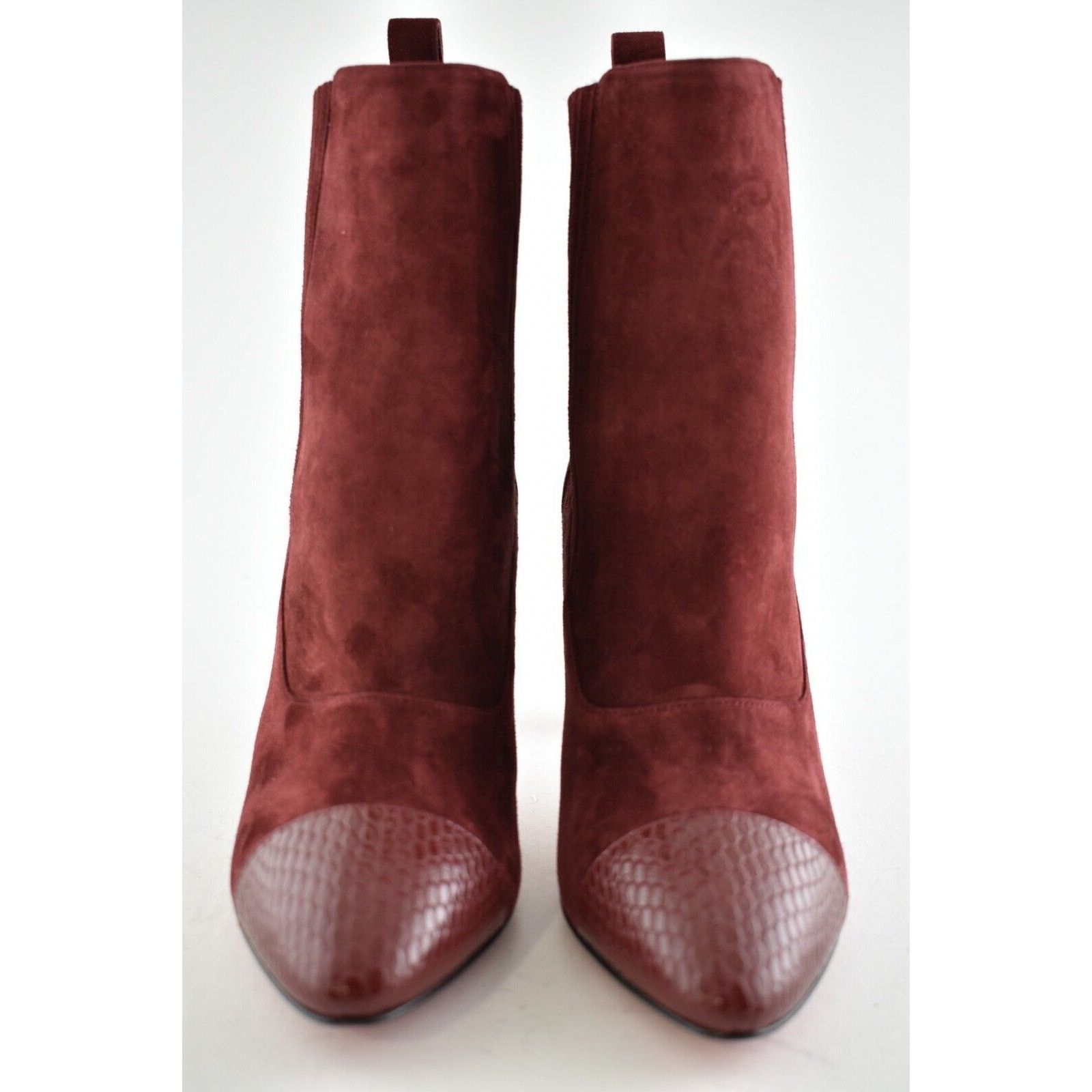 Christian Louboutin Christian Louboutin Me In The 90S 85 Tanin Red Suede Short Size US 7 / IT 37 - 3 Thumbnail