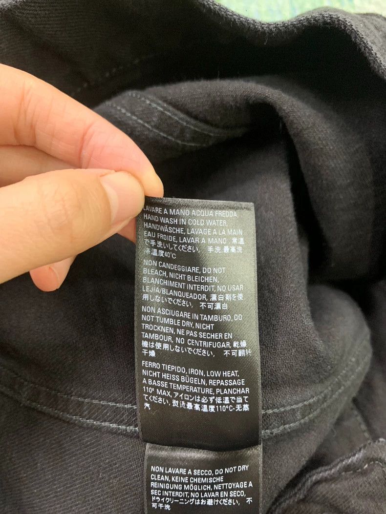 Balenciaga Balenciaga size 34 Black and Grey Rhinestone Big Logo Deni Size US S / EU 44-46 / 1 - 6 Thumbnail