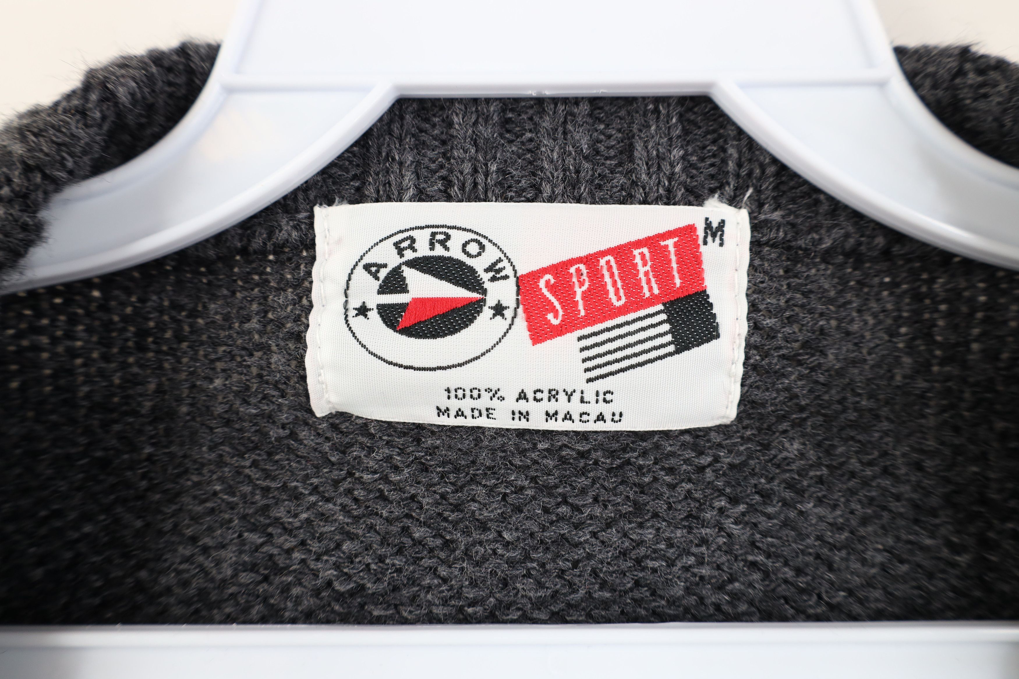 Vintage Vintage 70s 80s Streetwear Ribbed Knit Cardigan Sweater Vest Size US M / EU 48-50 / 2 - 4 Thumbnail