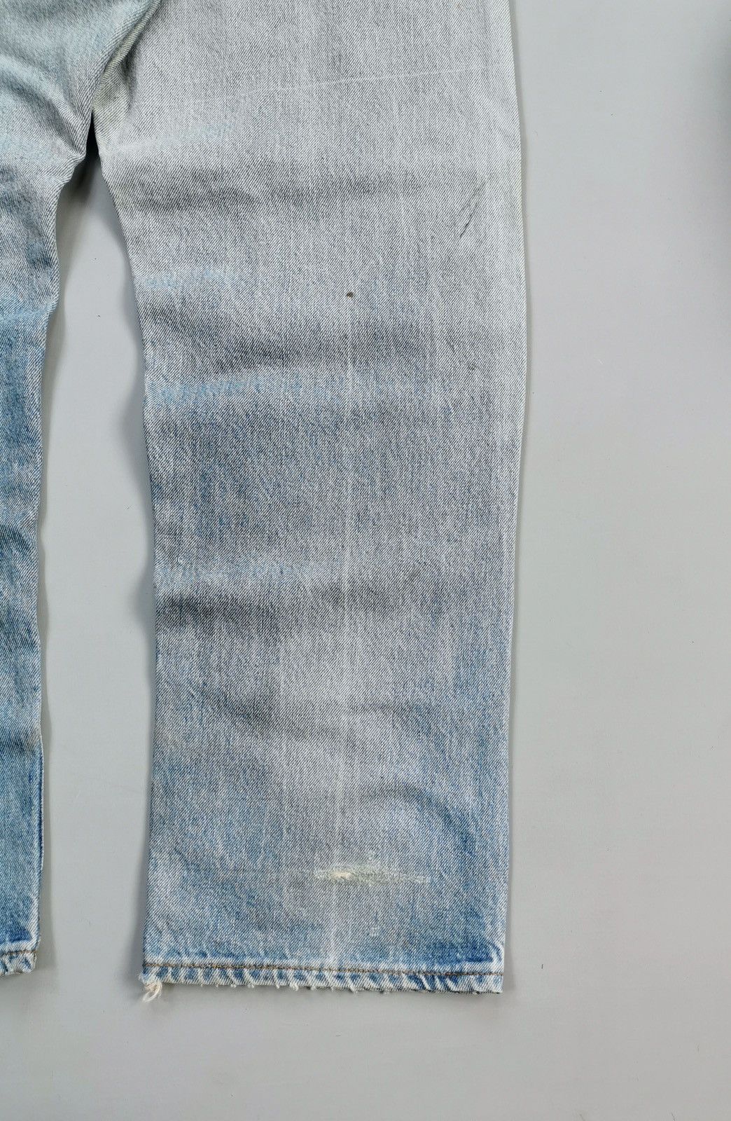 Levi's 80s Vintage Levis Selvedge Denim Patchwork Jeans Size US 36 / EU 52 - 20 Thumbnail