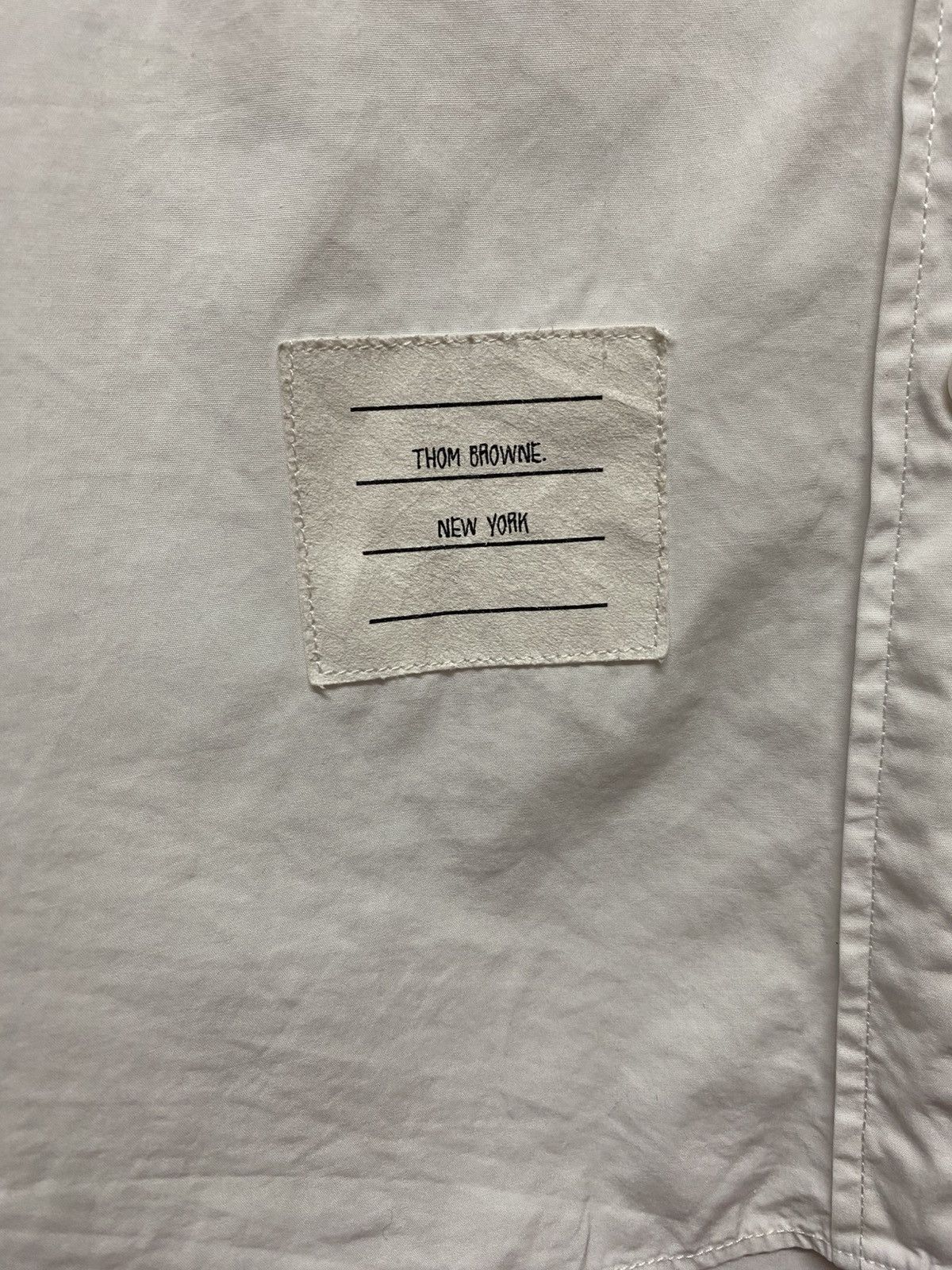 Thom Browne Thom Browne White Oxford Shirt Size XS / US 0-2 / IT 36-38 - 5 Thumbnail