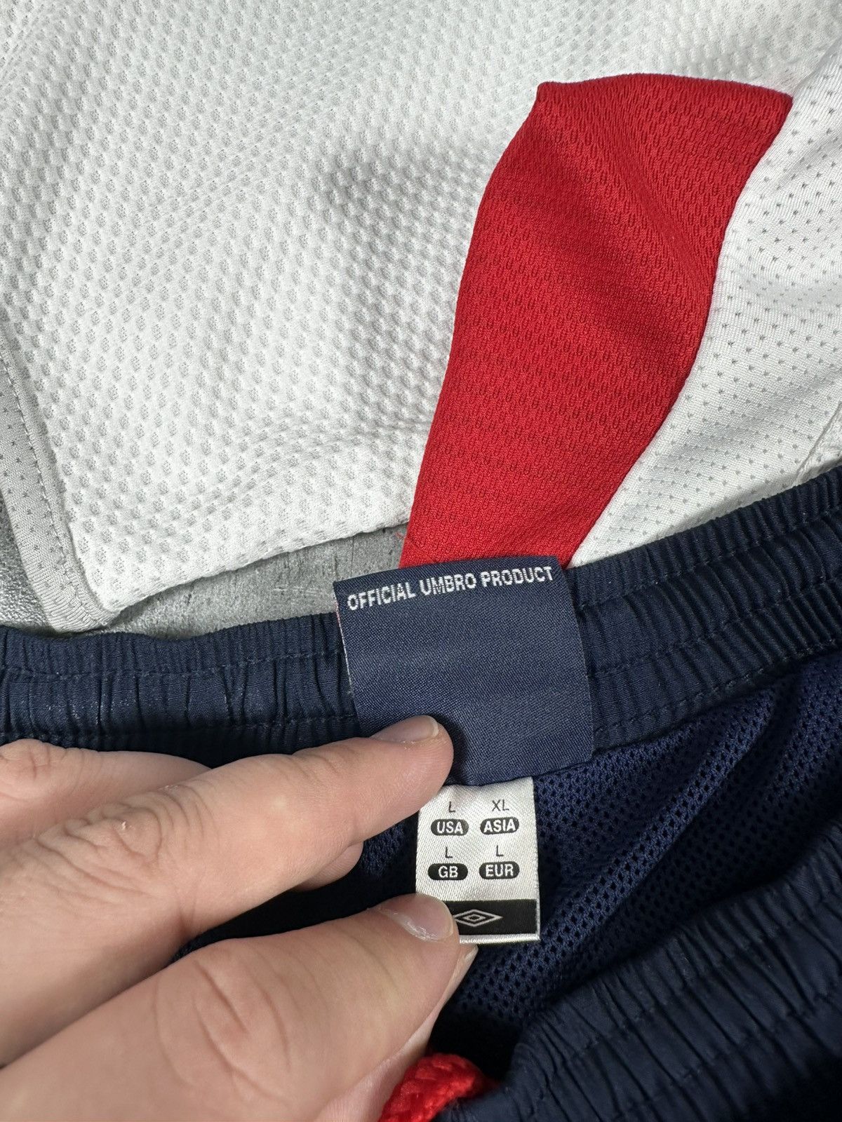 Other Vintage Umbro England 2006 + Shorts rare jersey Size US L / EU 52-54 / 3 - 5 Thumbnail