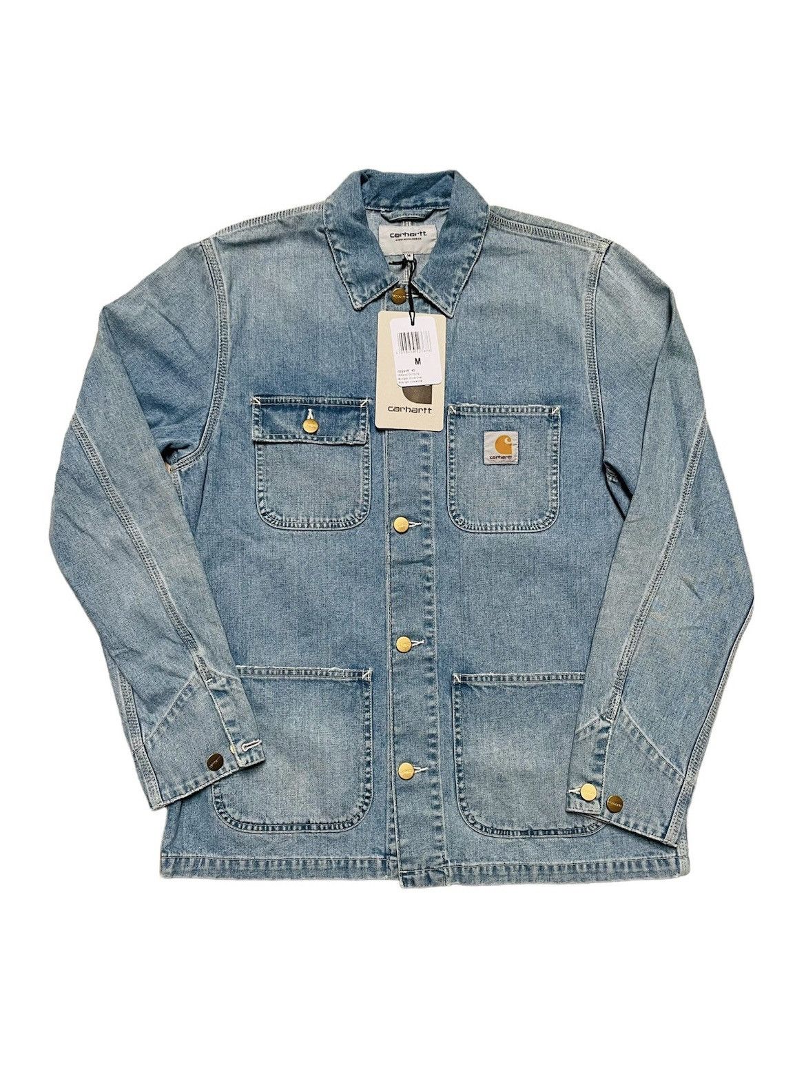 Carhartt Wip Michigan Coat Jacket Blue M Jacket Chore