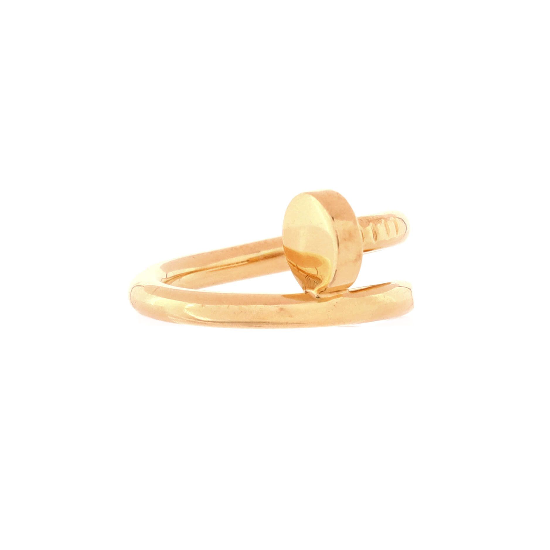 Cartier Juste un Clou Ring 18K Yellow Gold Size ONE SIZE - 1 Thumbnail