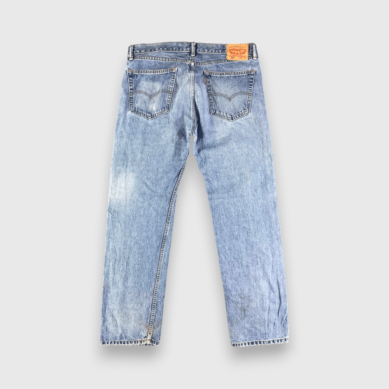 Levi's Vintage Blue Wash Levis 505 Jeans-J3168 Size US 38 / EU 54 - 2 Thumbnail