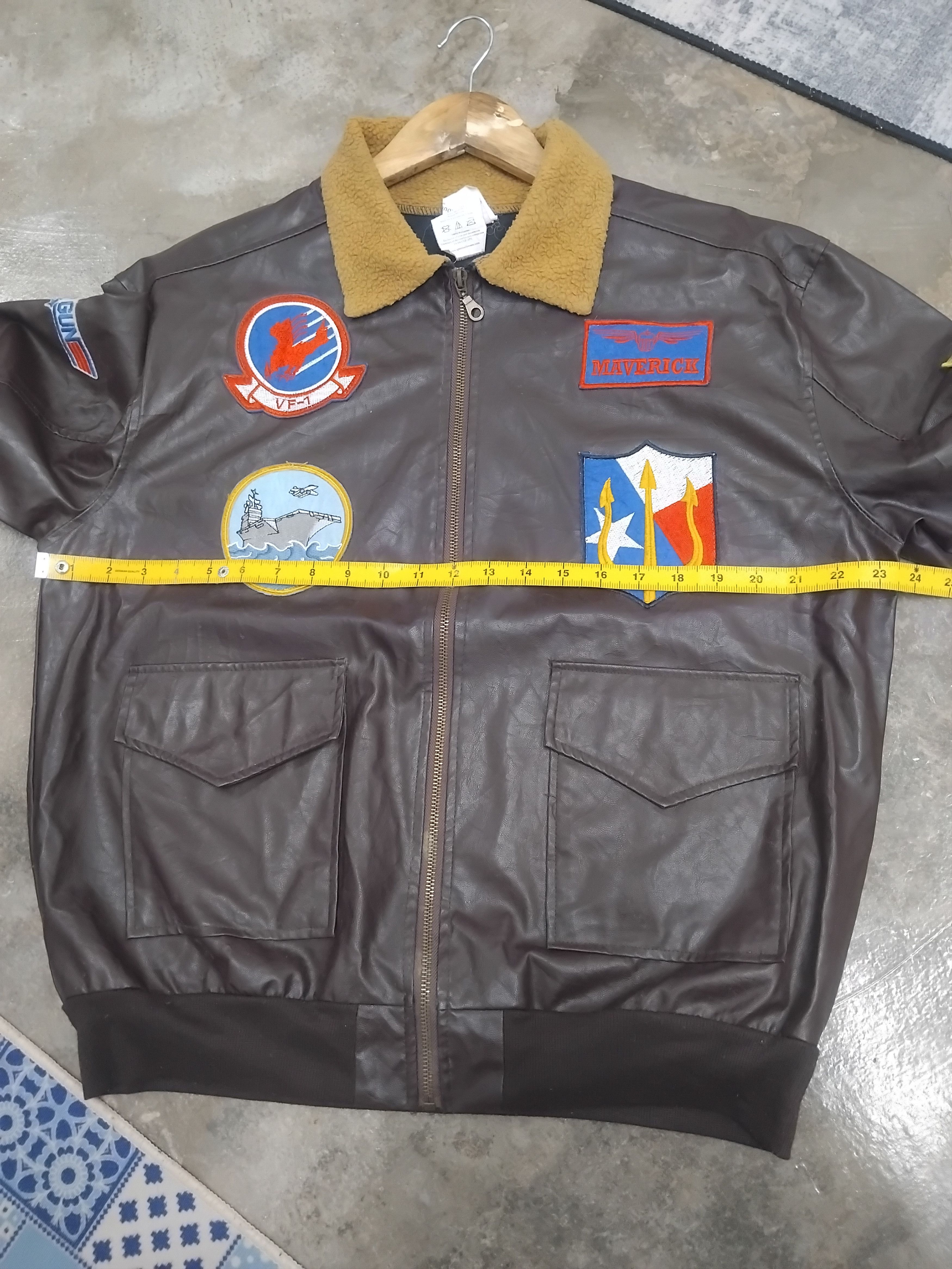 Japanese Brand 💥Top Gun paramount picture brown colour jacket Size US M / EU 48-50 / 2 - 7 Thumbnail